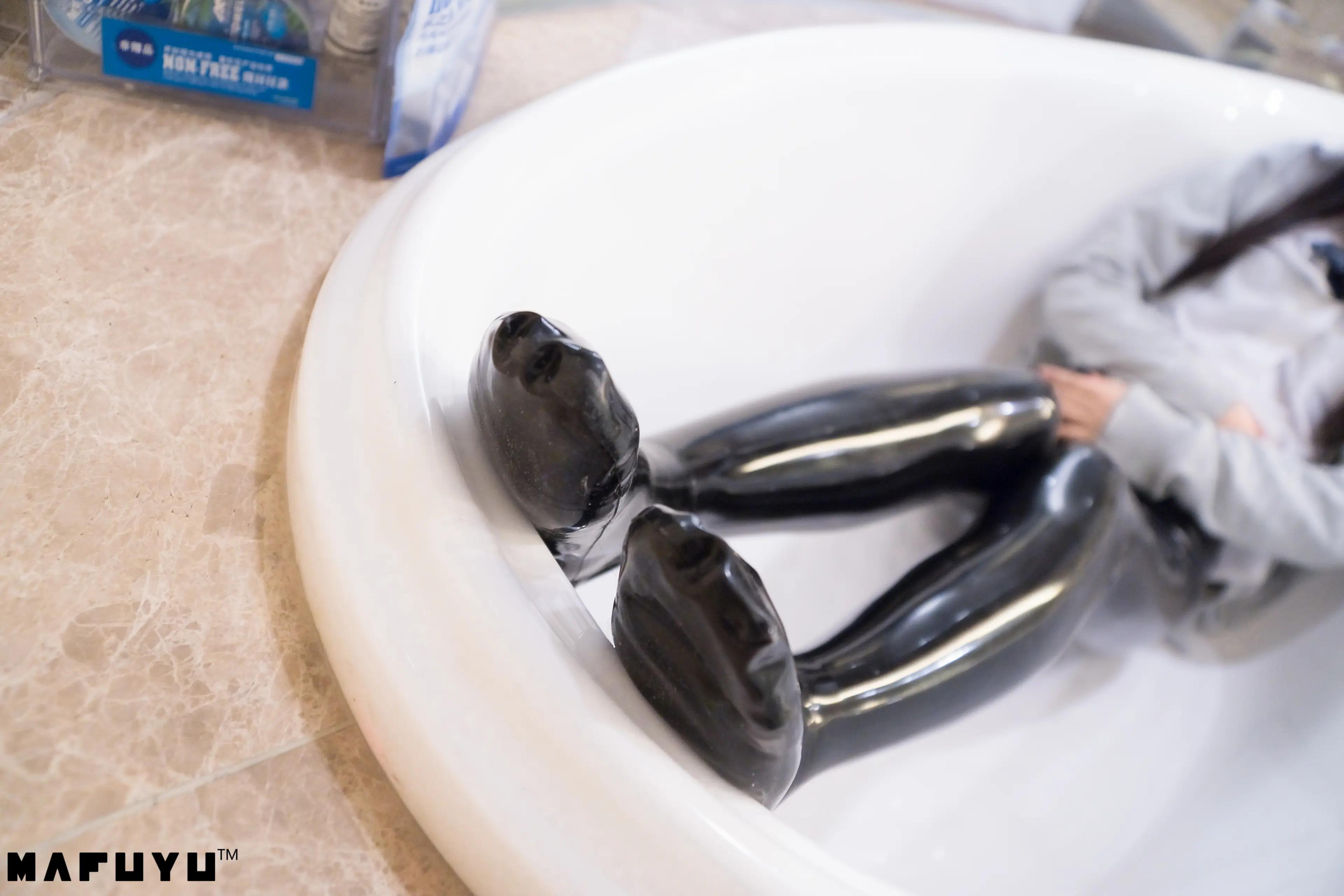 神楽坂真冬 黑色皮裤系列 [169P]