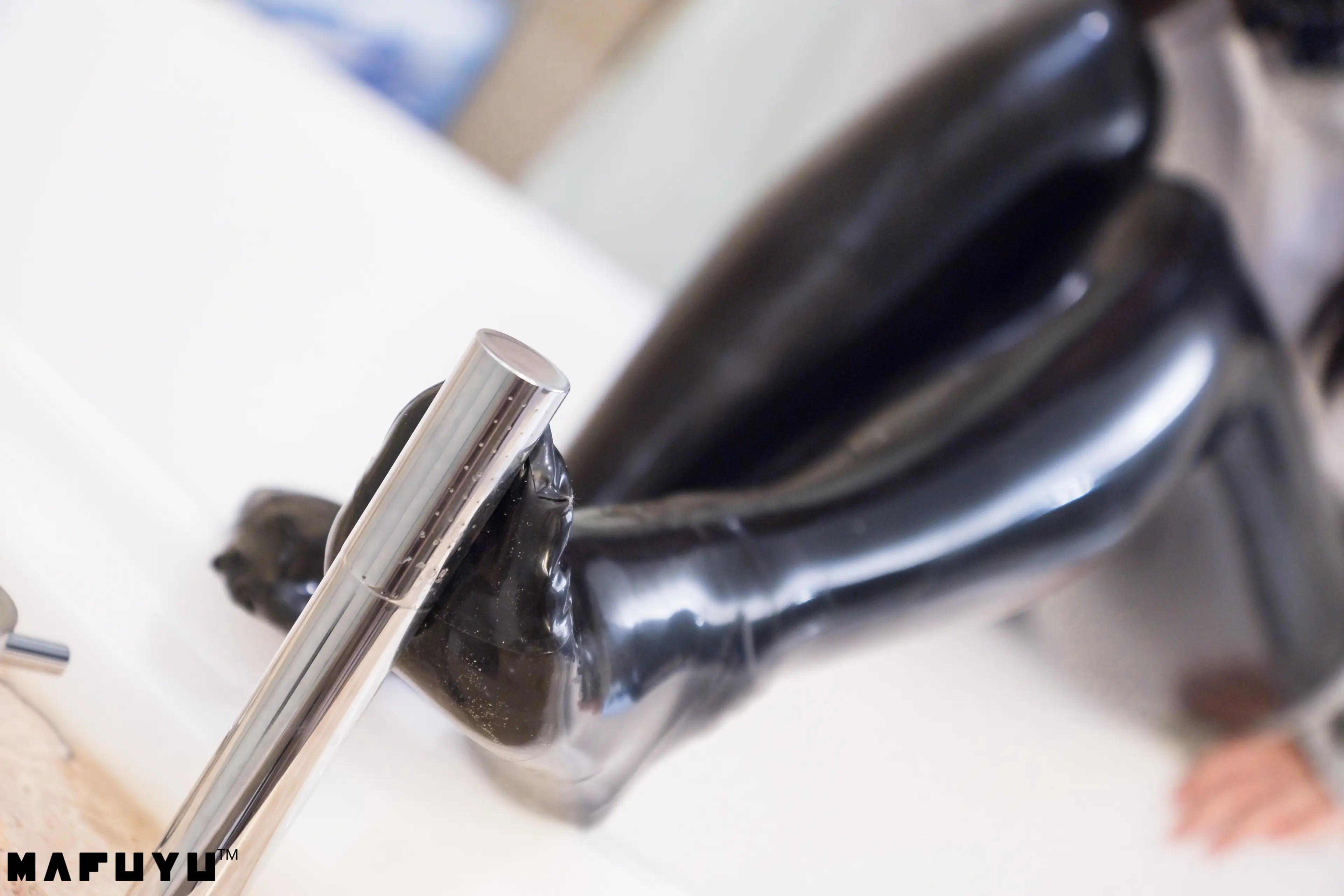 神楽坂真冬 黑色皮裤系列 [169P]