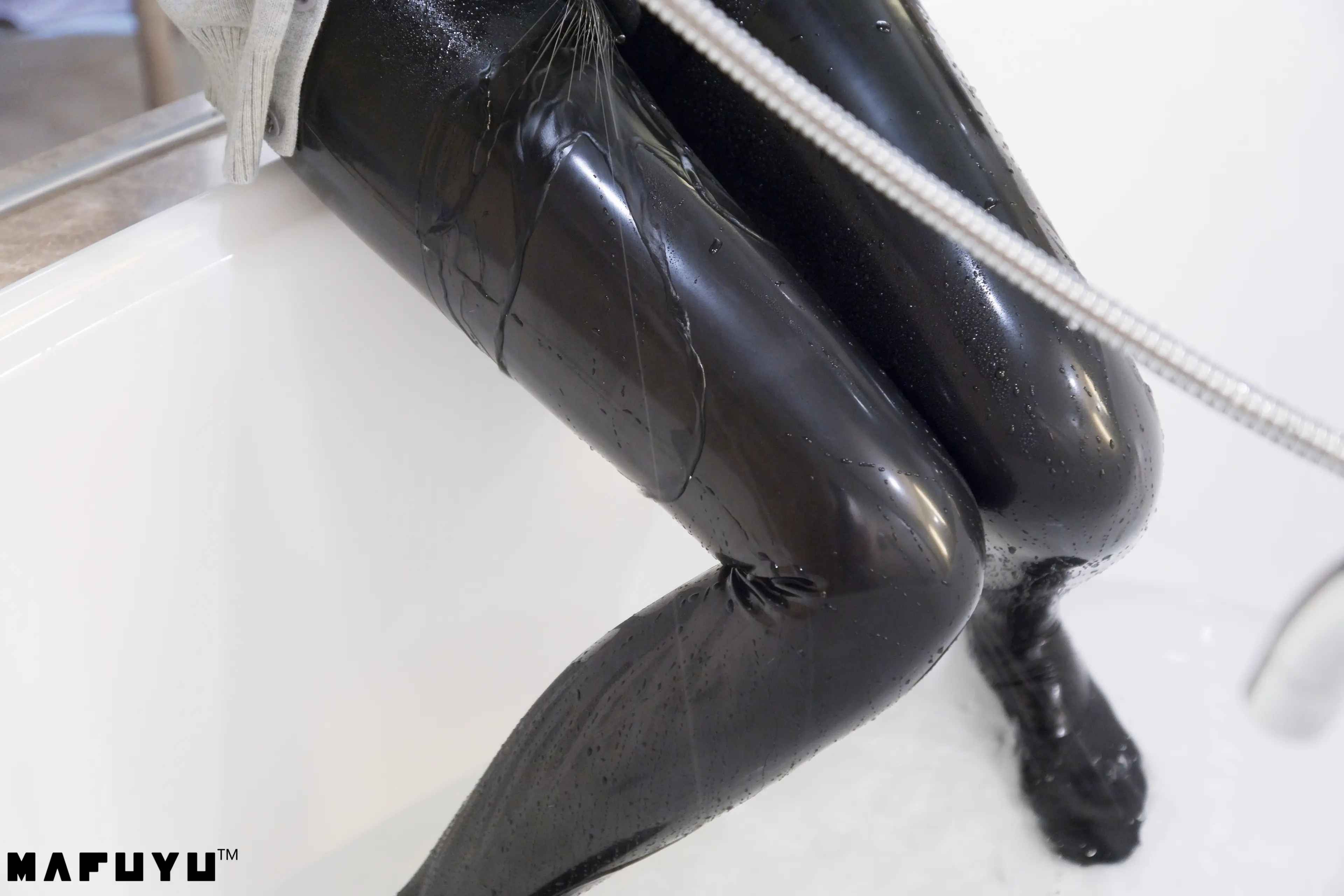 神楽坂真冬 黑色皮裤系列 [169P]