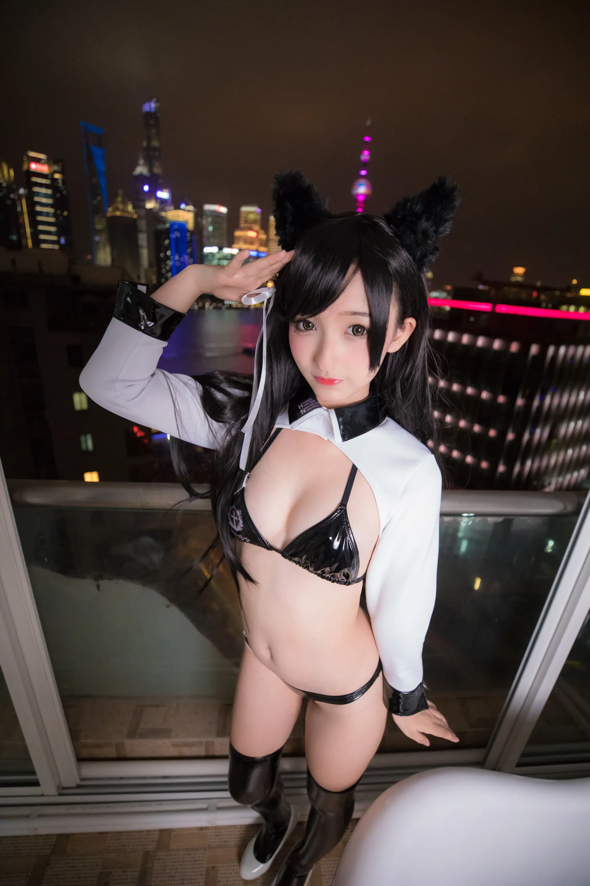 神楽坂真冬 ATAGO-LATEX VER (胶袜) [150P]