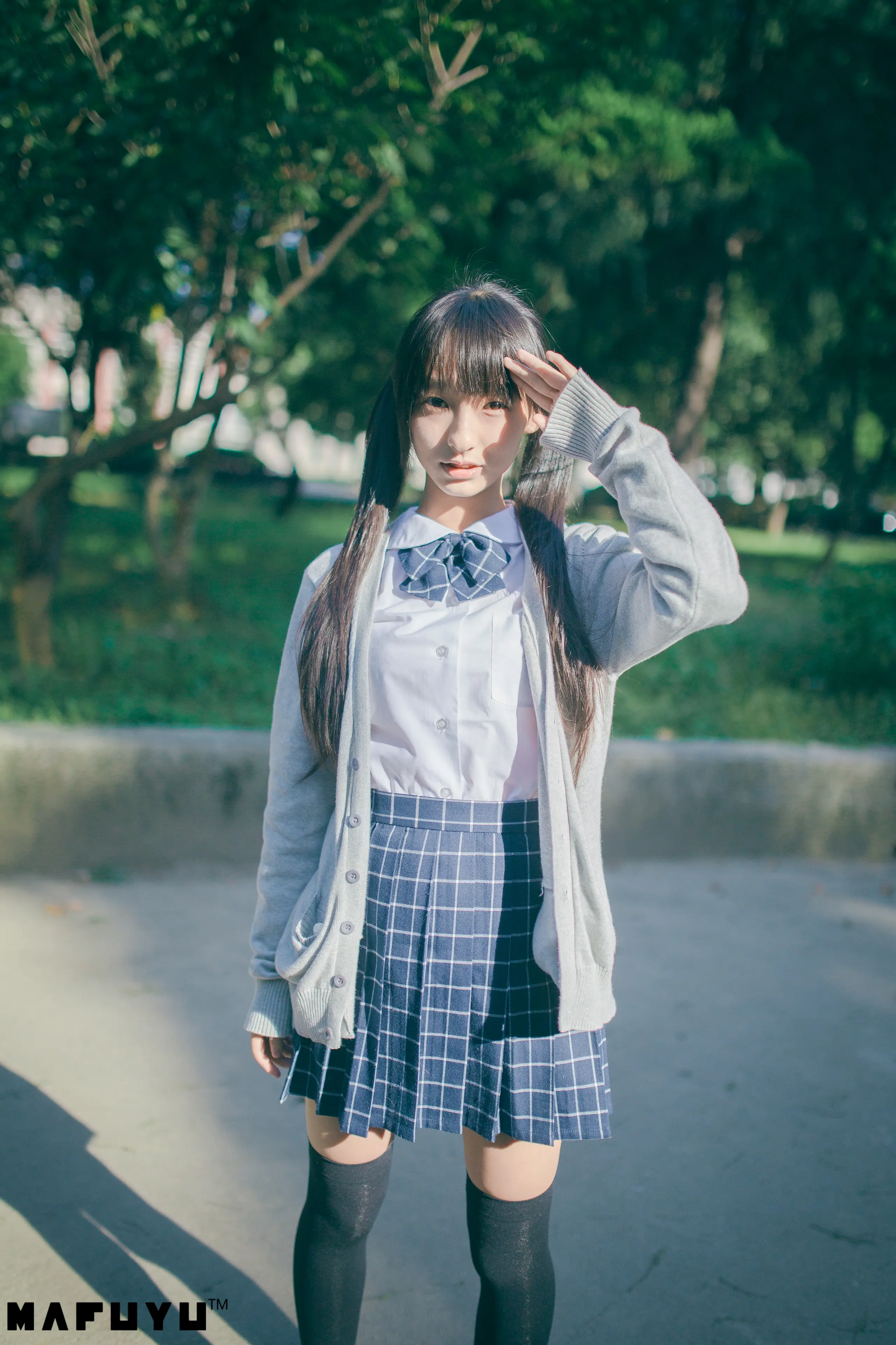 神楽坂真冬 JK系列1 [79P]