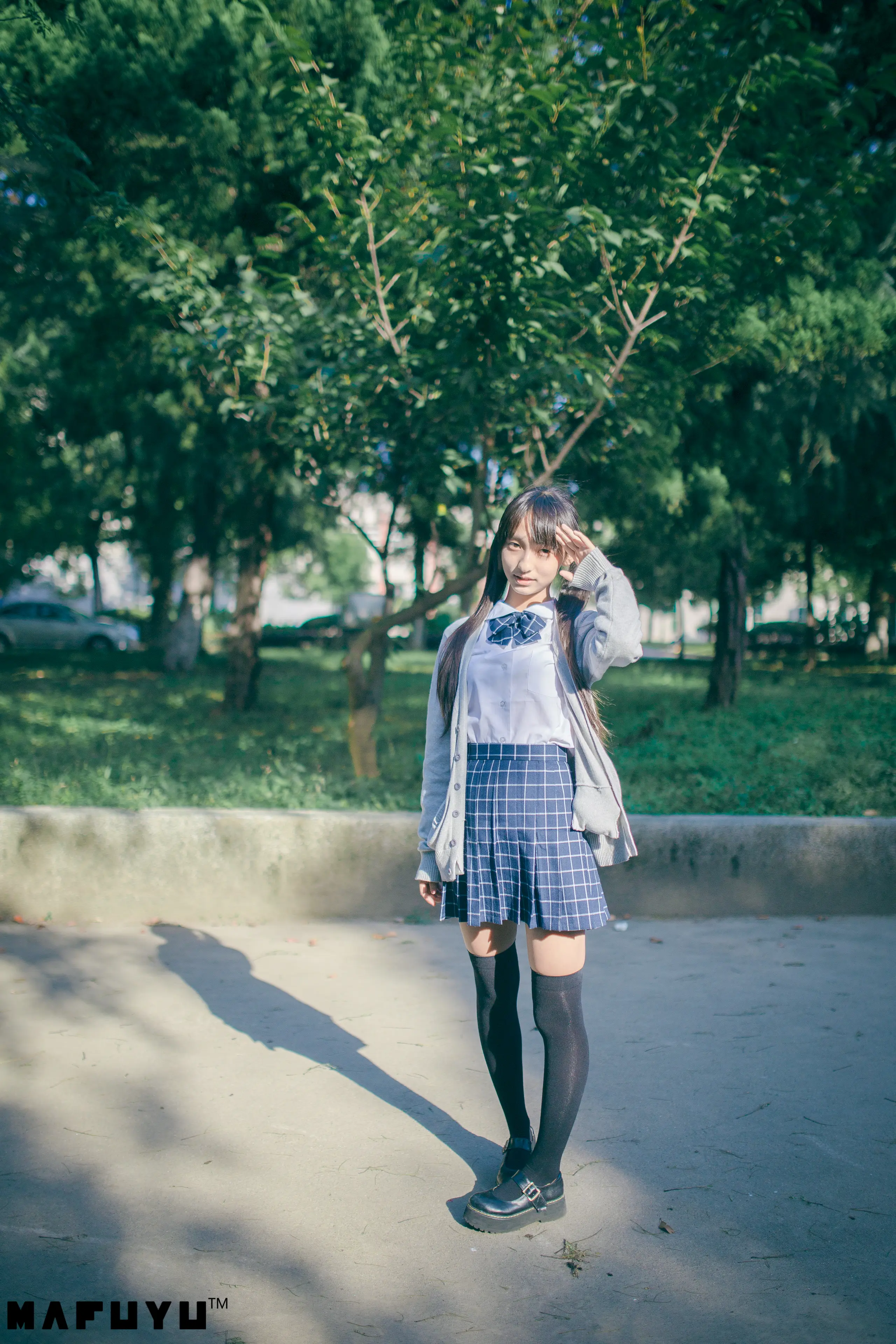 神楽坂真冬 JK系列1 [79P]