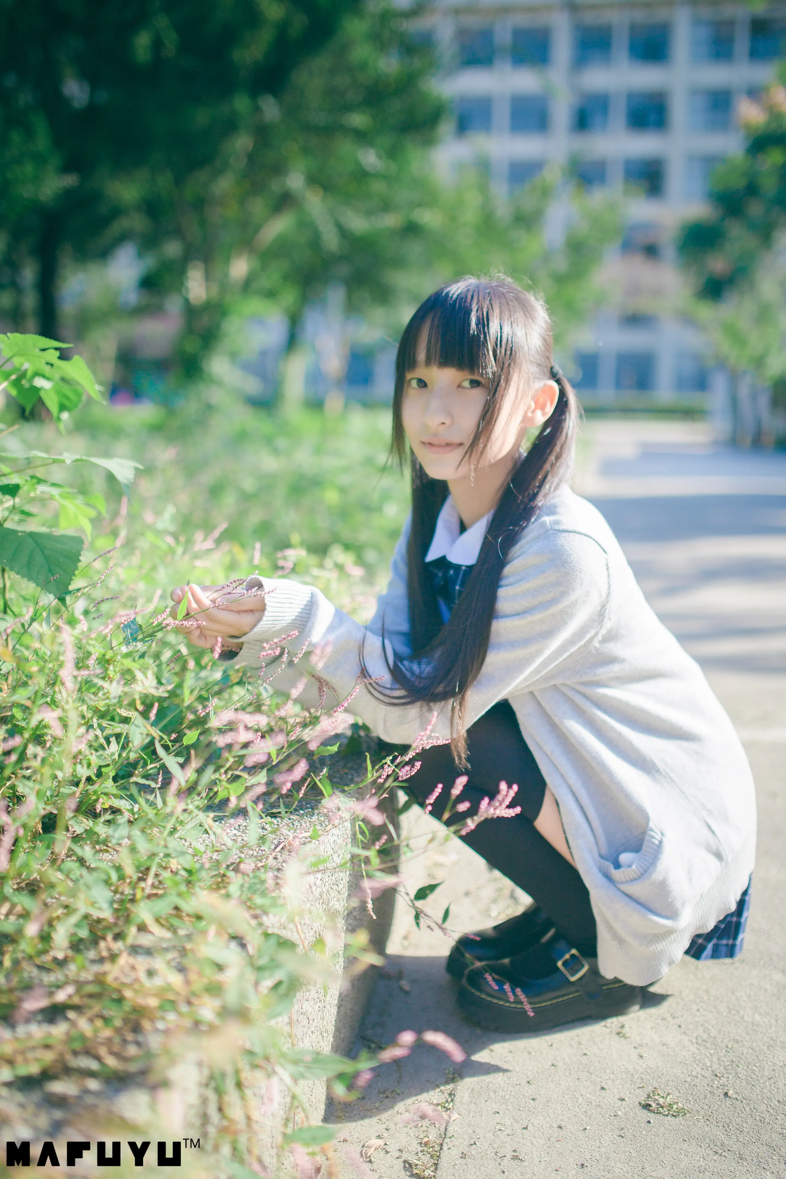 神楽坂真冬 JK系列1 [79P]