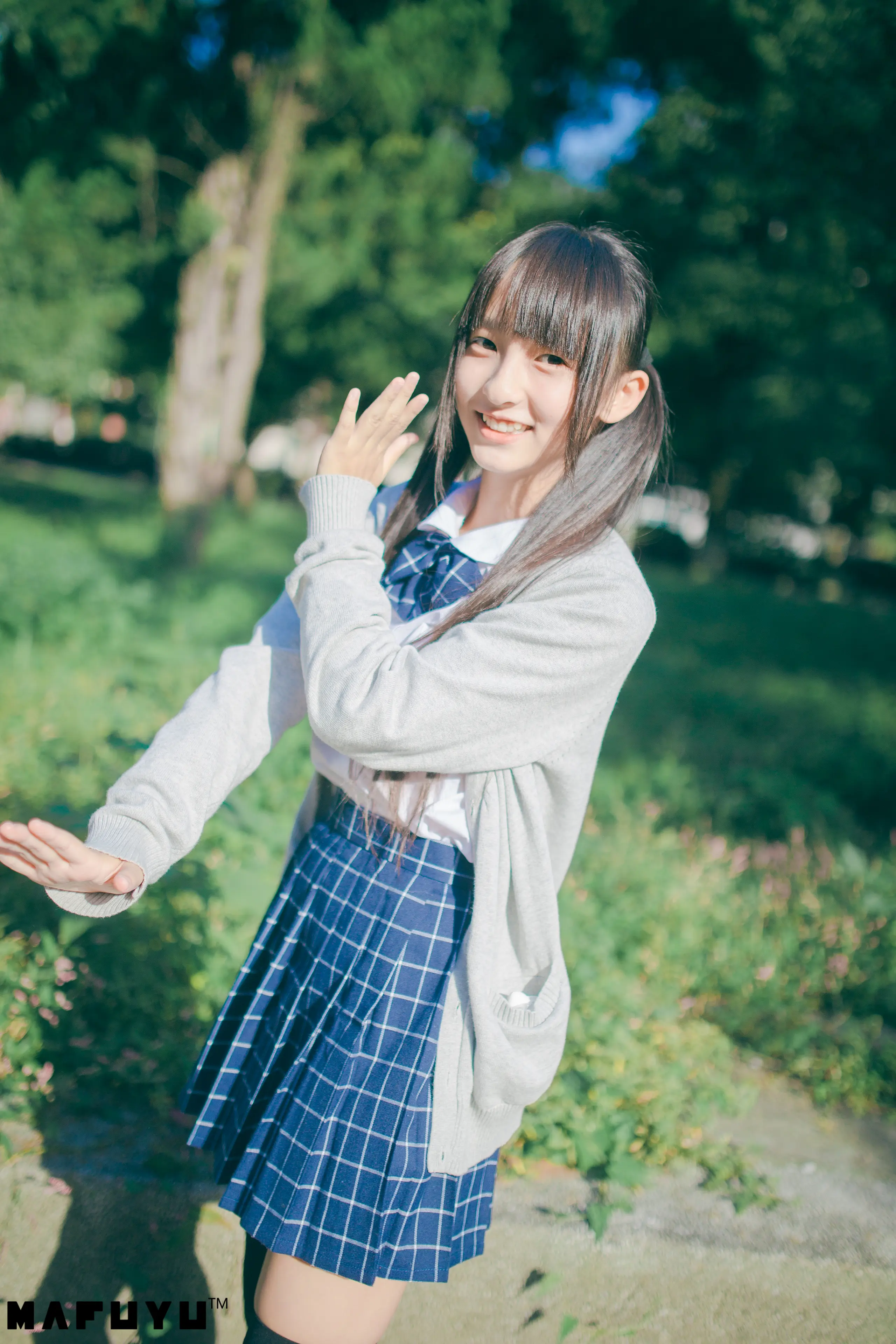 神楽坂真冬 JK系列1 [79P]