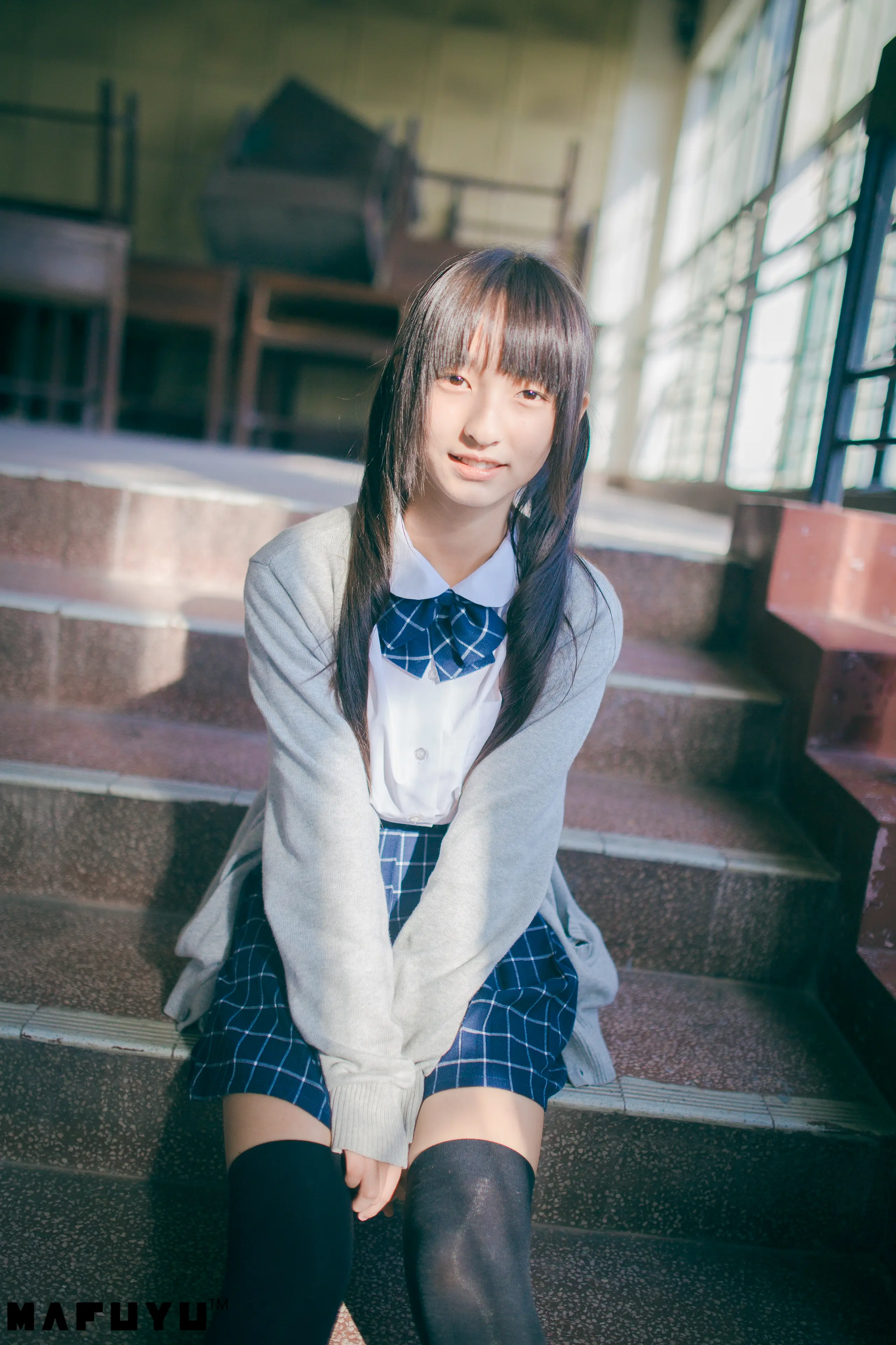 神楽坂真冬 JK系列1 [79P]