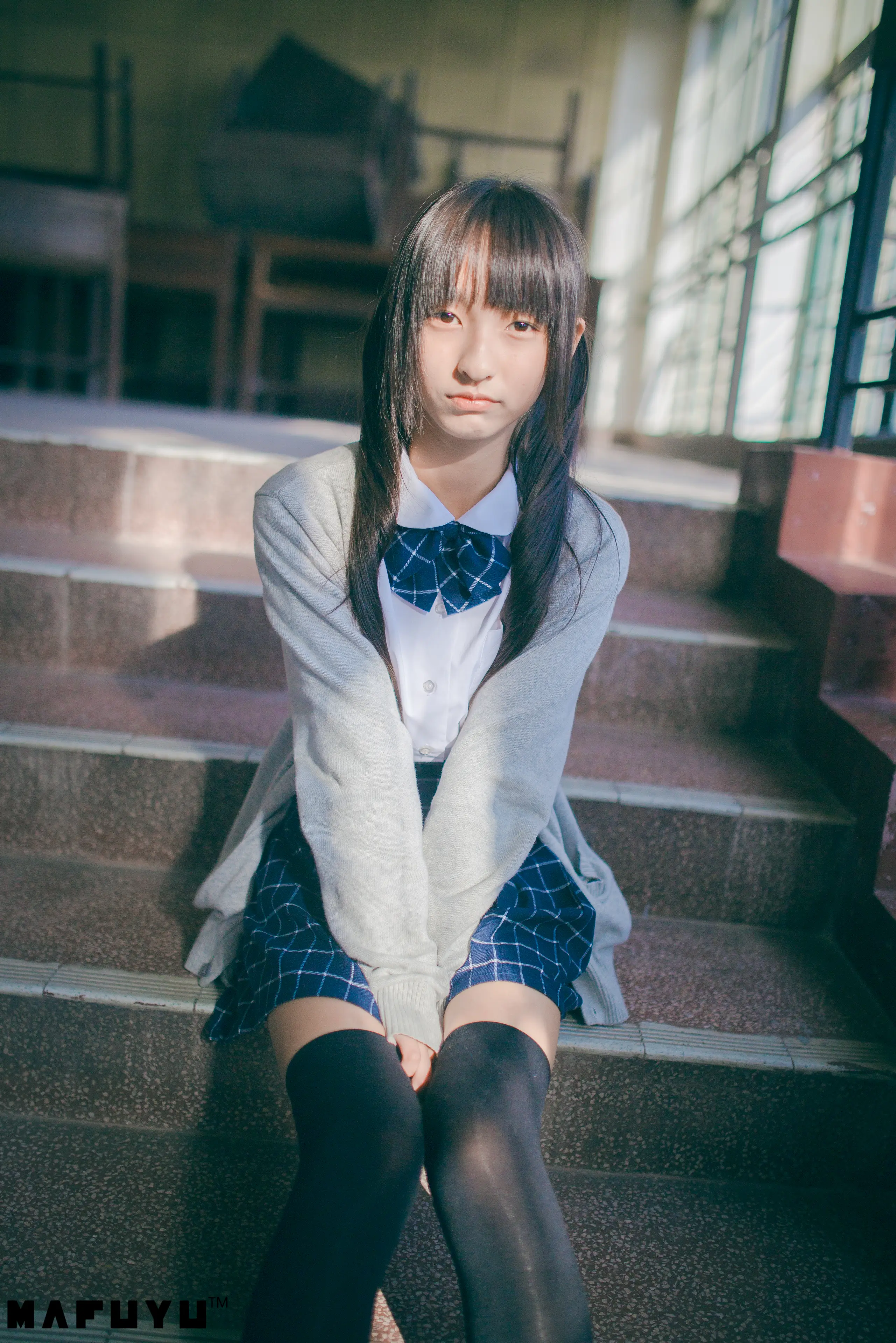 神楽坂真冬 JK系列1 [79P]