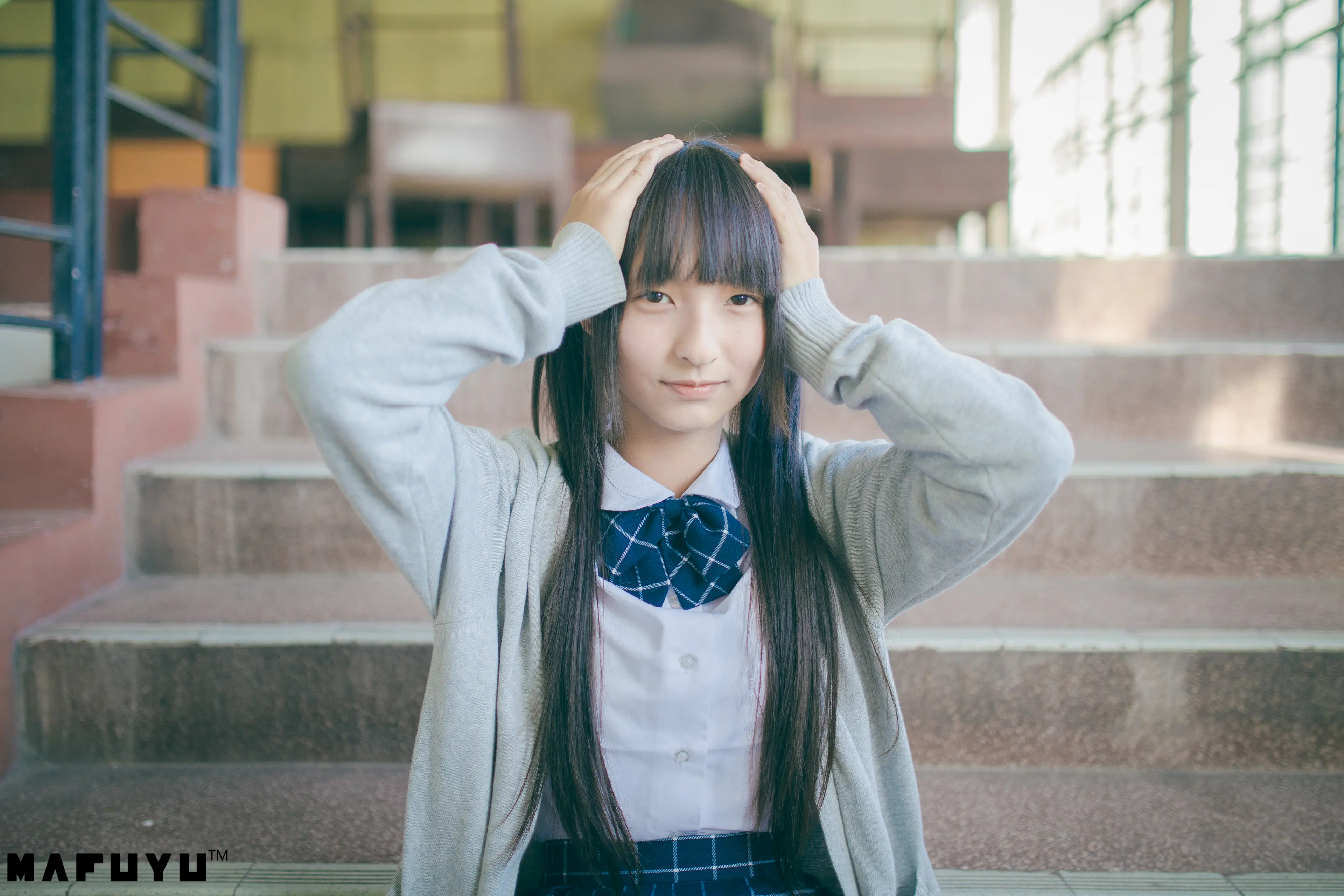 神楽坂真冬 JK系列1 [79P]