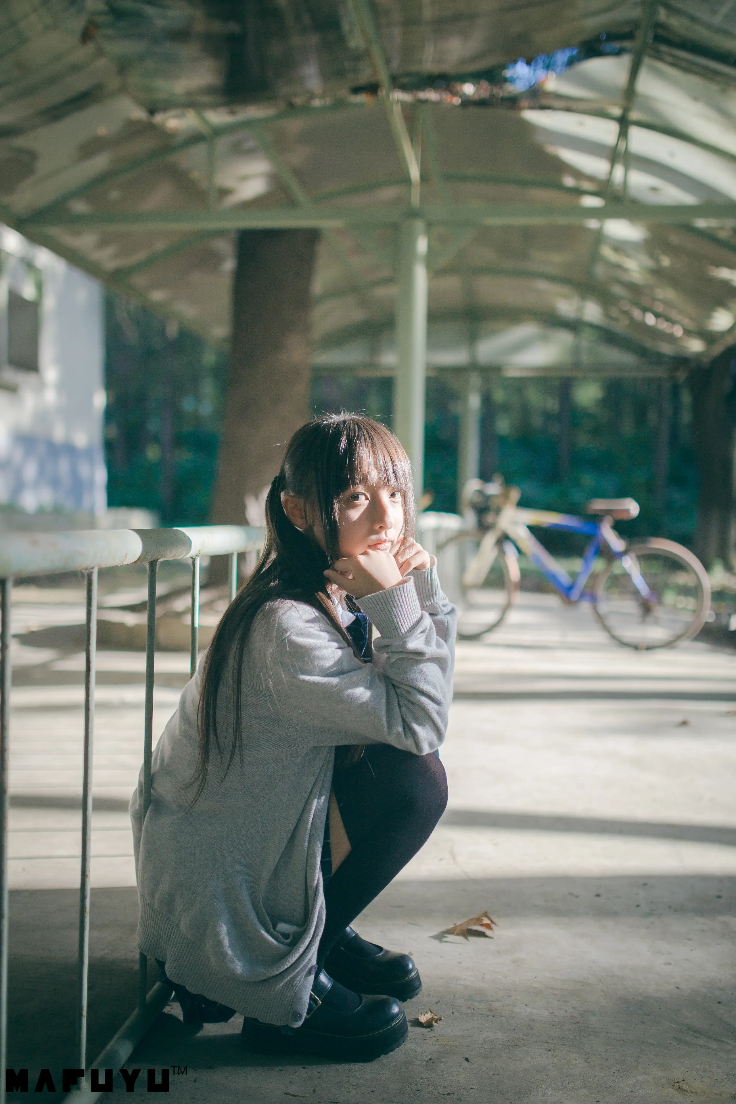 神楽坂真冬 JK系列1 [79P]