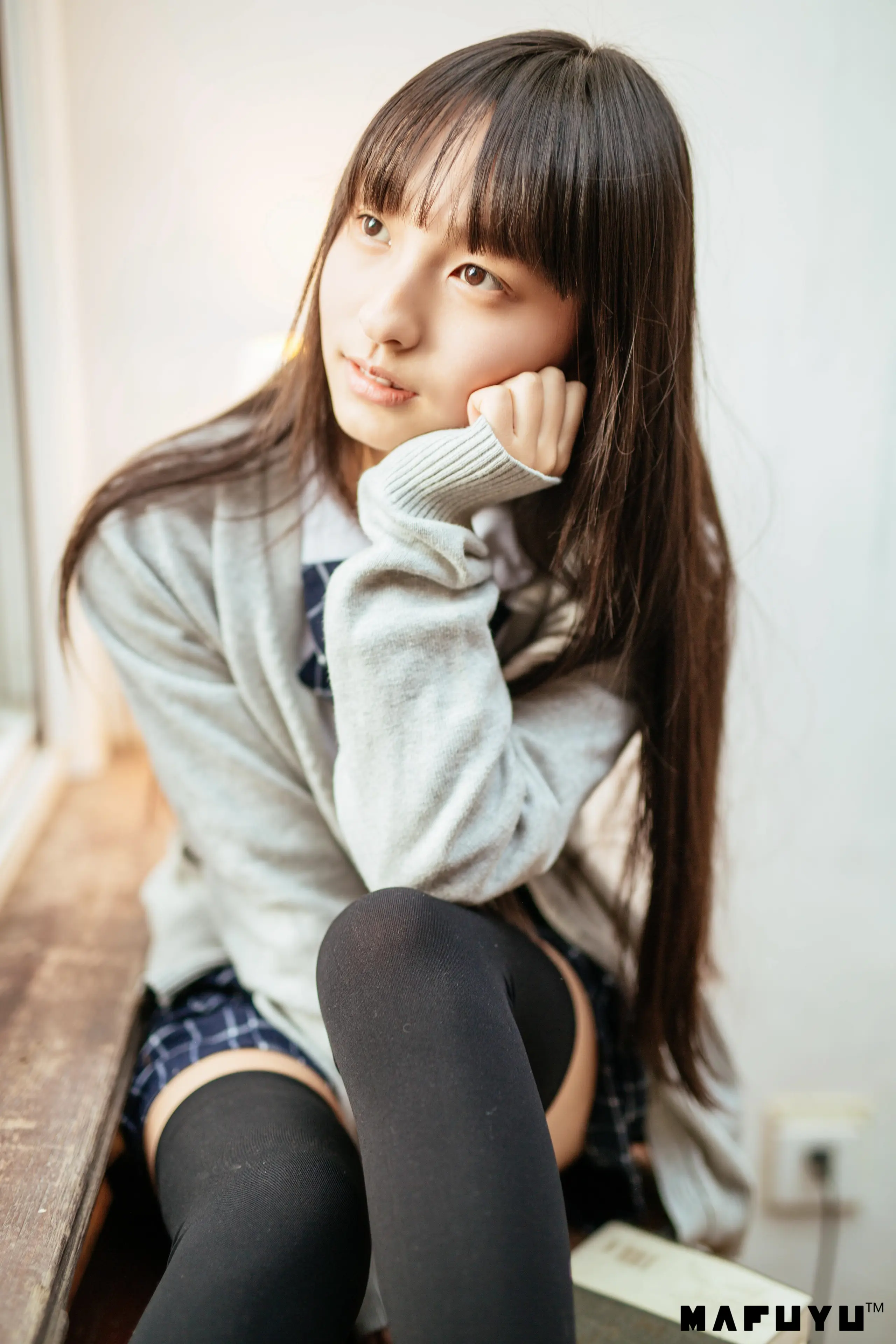 神楽坂真冬 JK系列2 [47P]