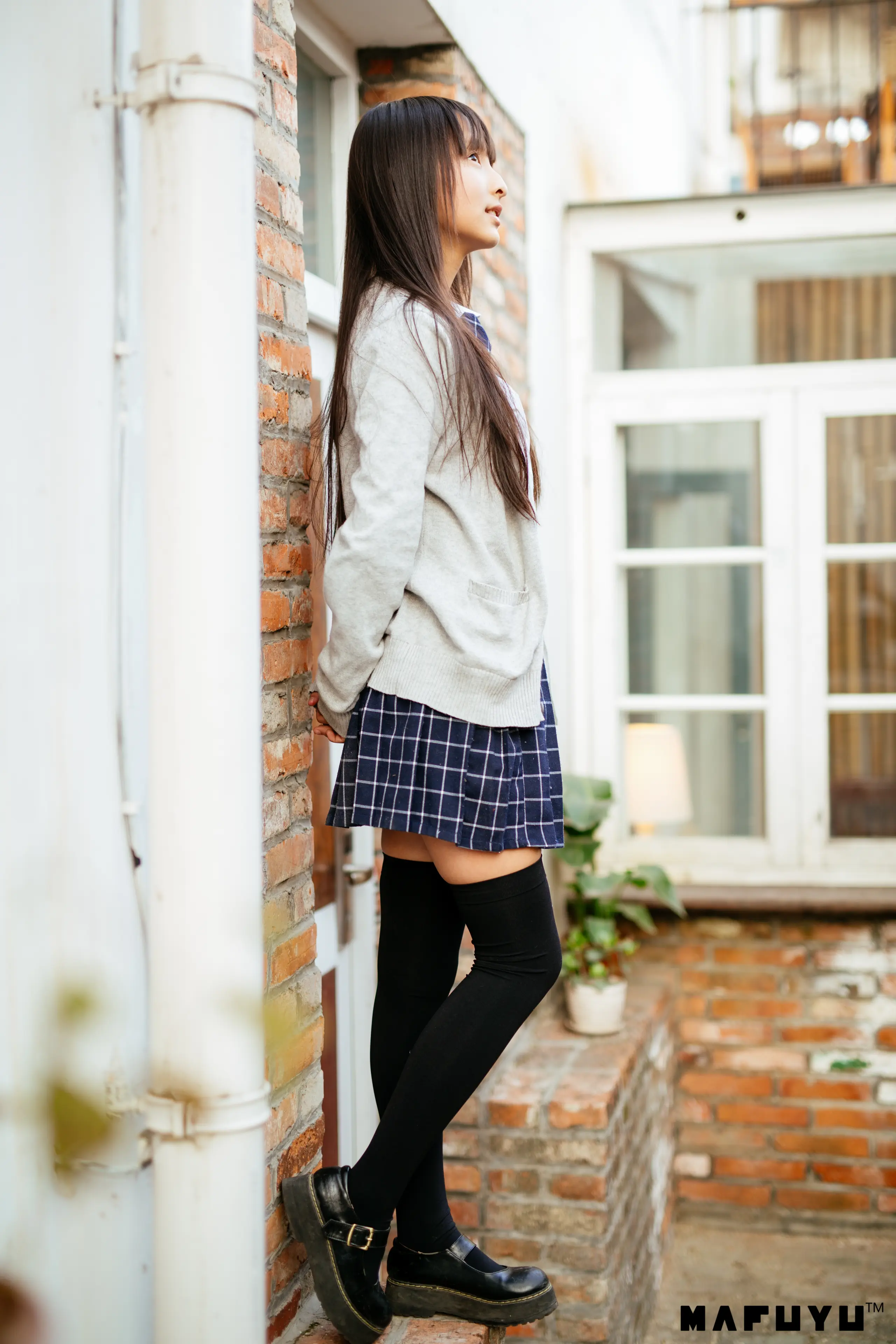 神楽坂真冬 JK系列2 [47P]