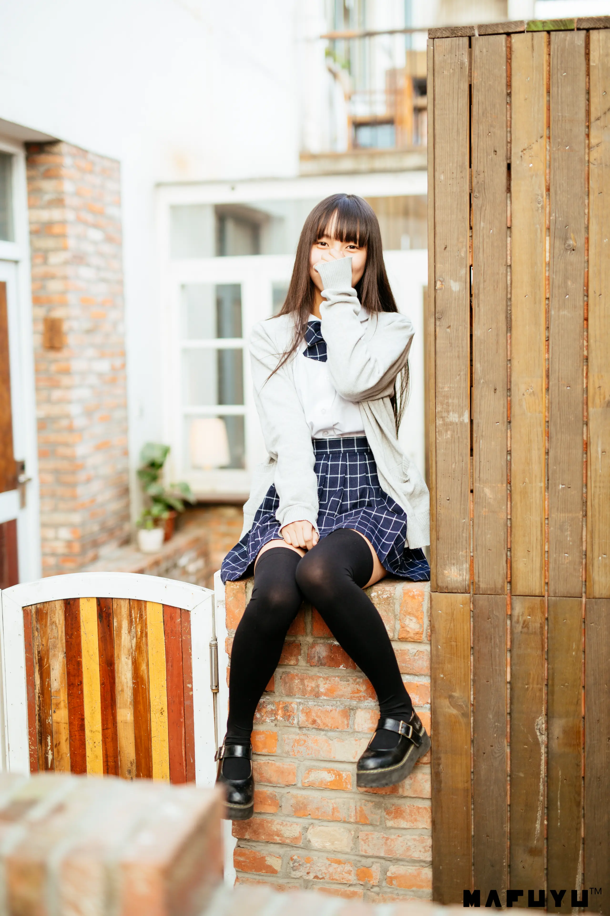 神楽坂真冬 JK系列2 [47P]