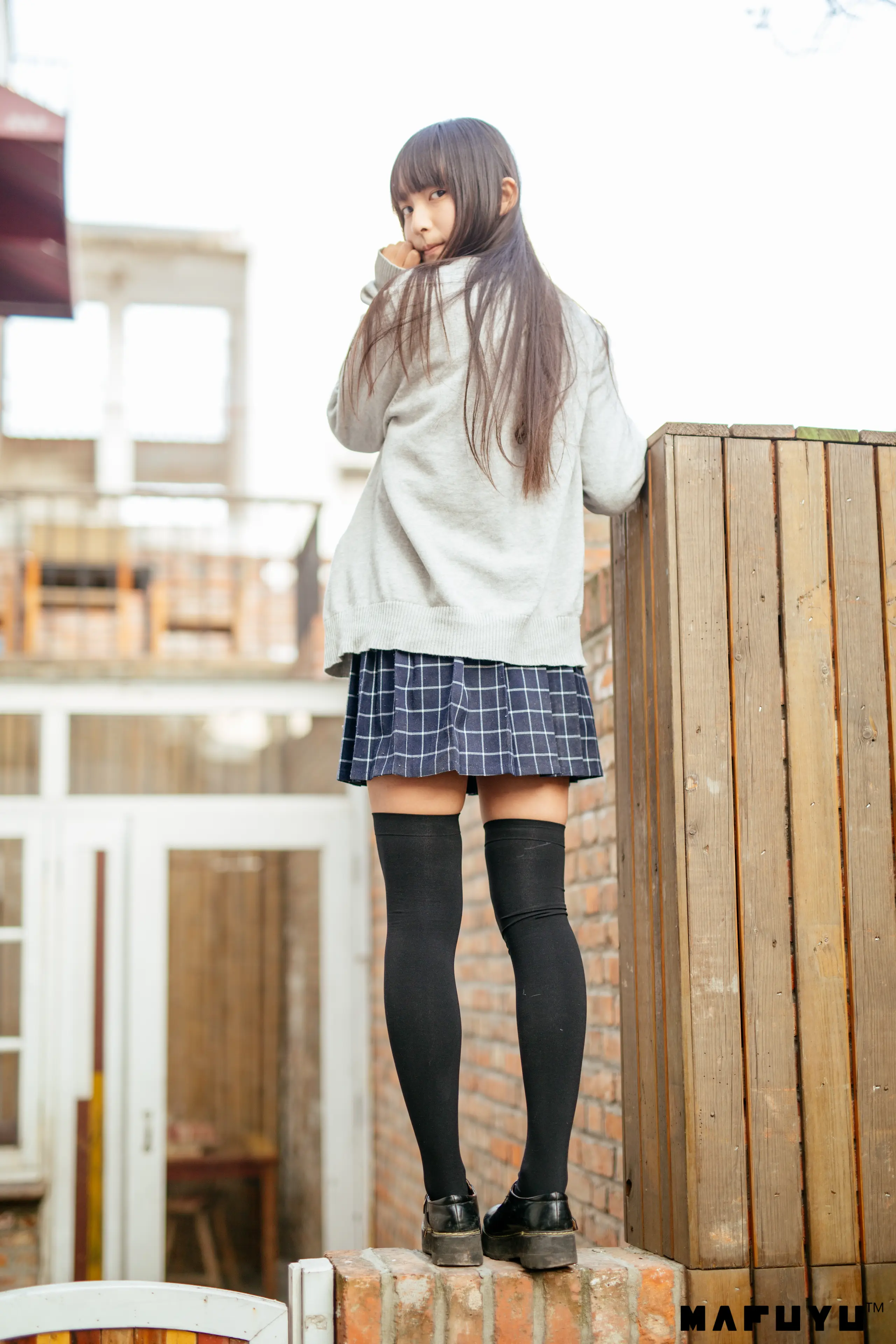 神楽坂真冬 JK系列2 [47P]