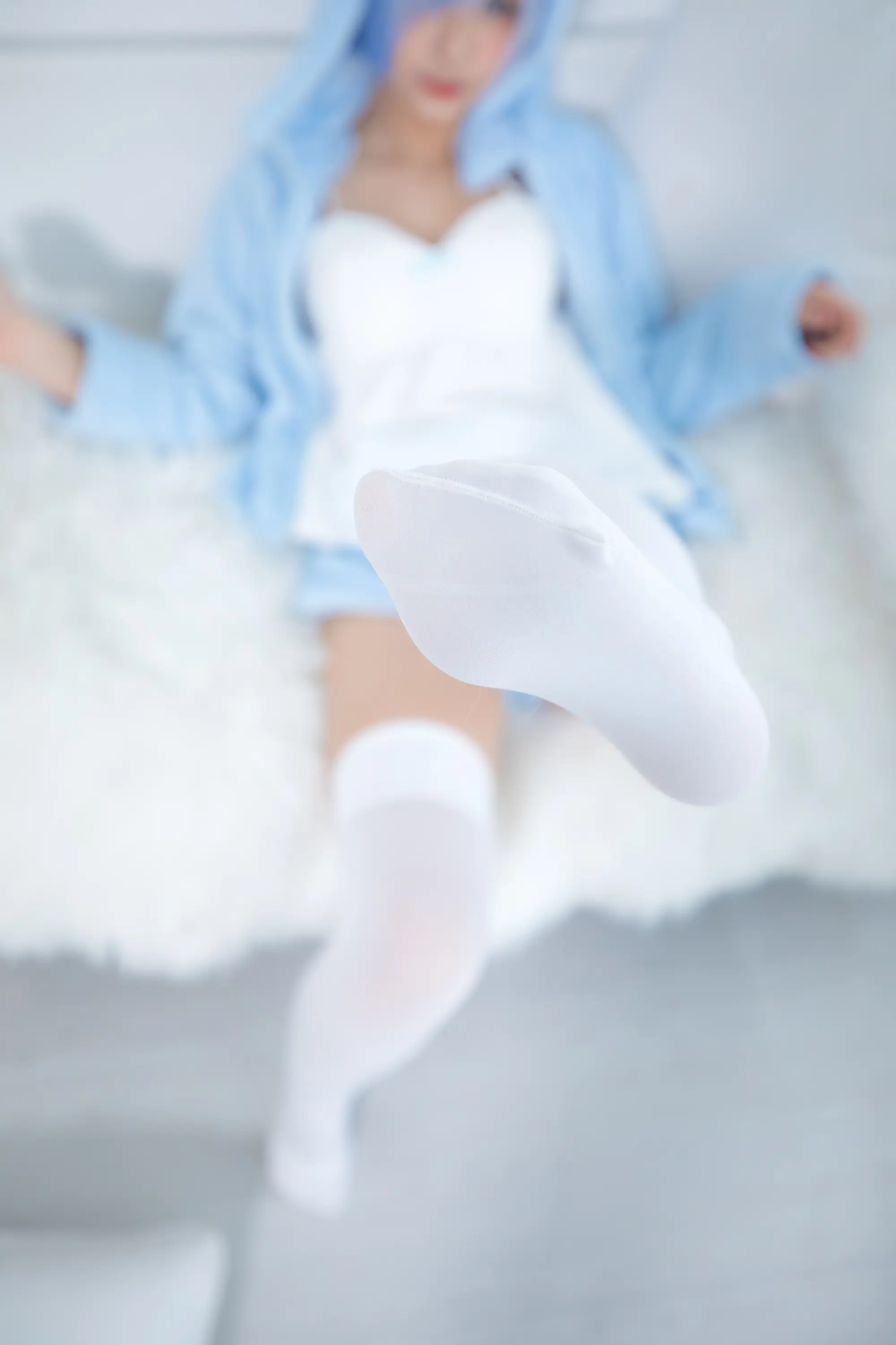 神楽坂真冬 Milk by blue 蕾姆白丝 [150P]