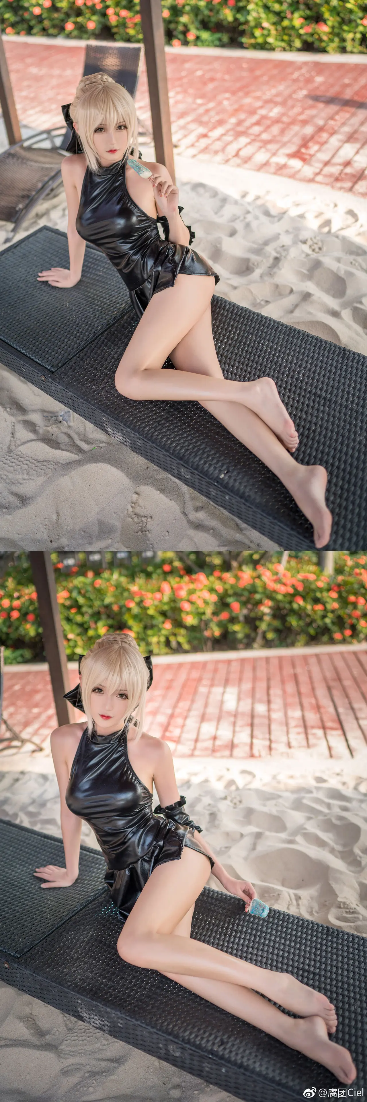 腐团儿 黑泳装_阿尔托莉雅 [21P]