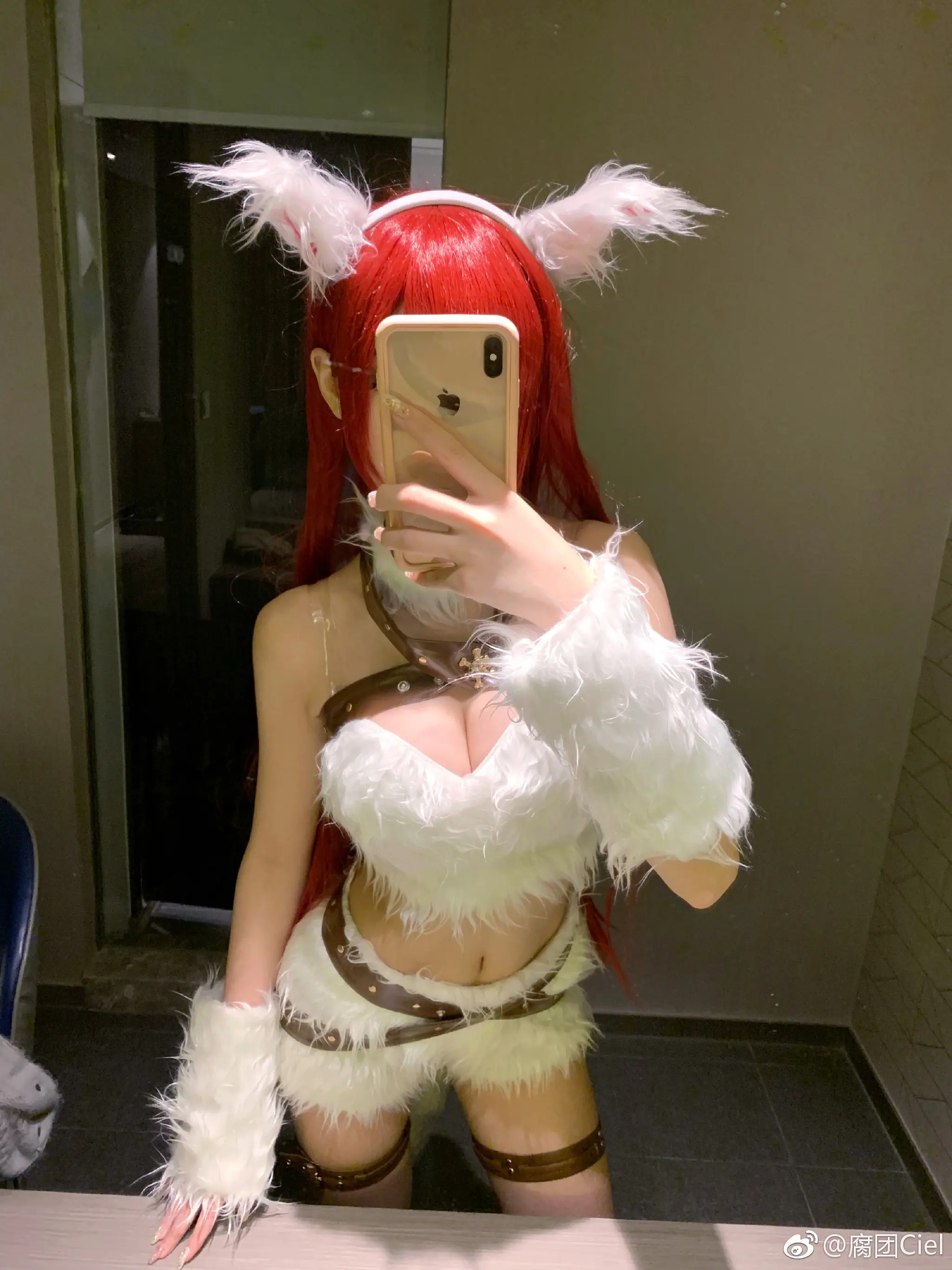 腐团儿 LOL 卡特琳娜暗夜猫女 [9P]