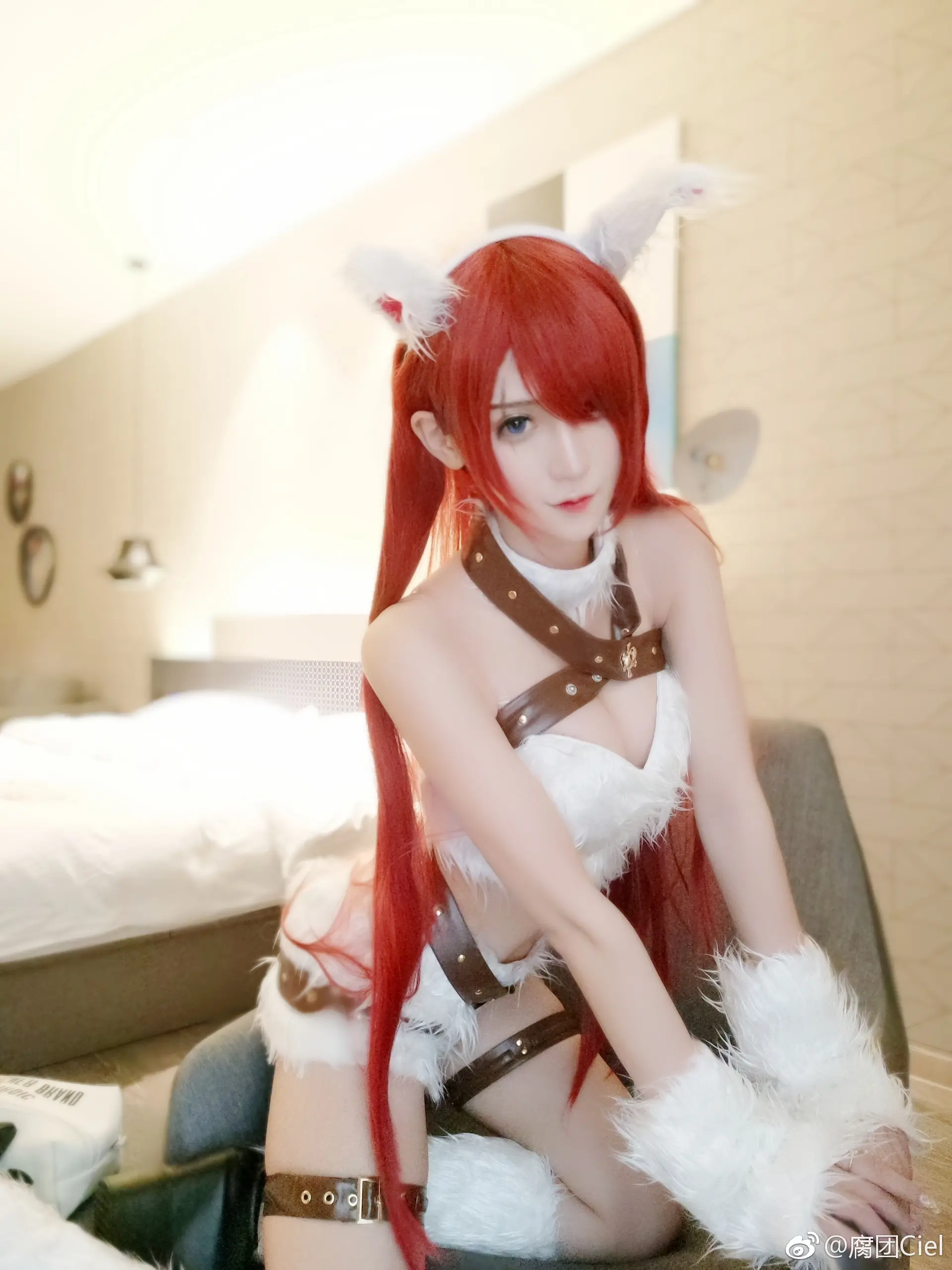 腐团儿 LOL 卡特琳娜暗夜猫女 [9P]