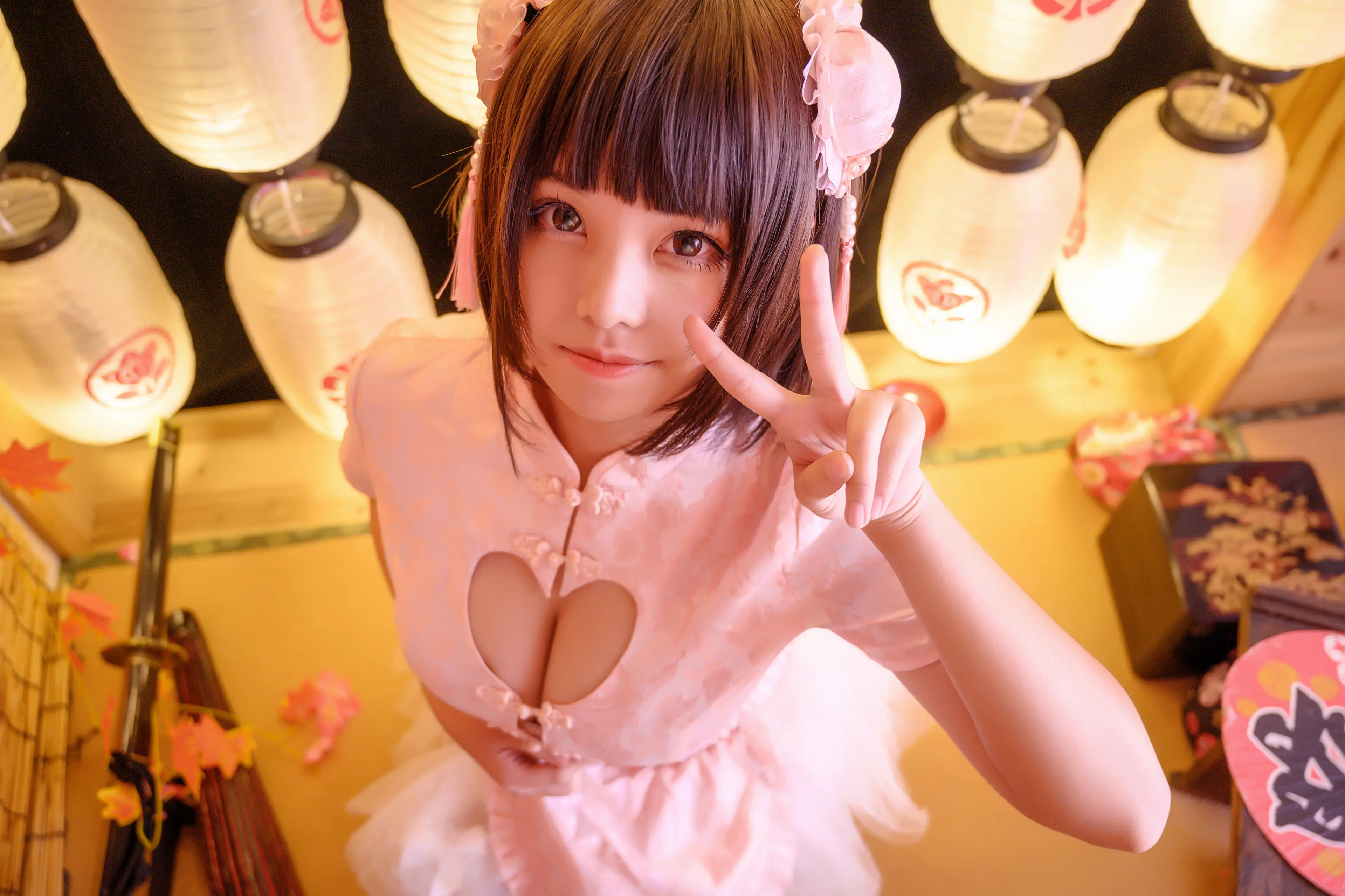 蜜汁猫裘 中华娘正片 [34P]