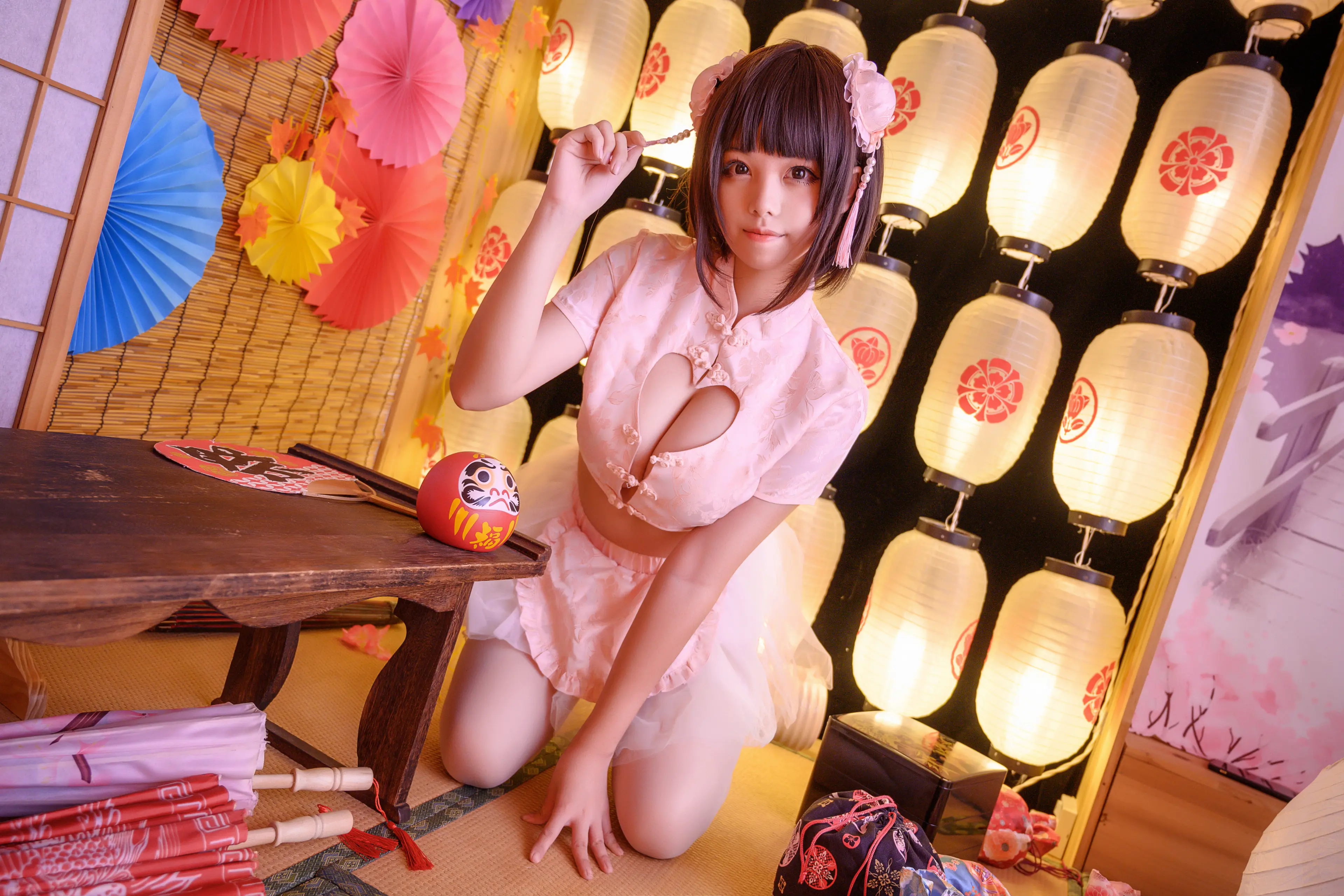 蜜汁猫裘 中华娘正片 [34P]