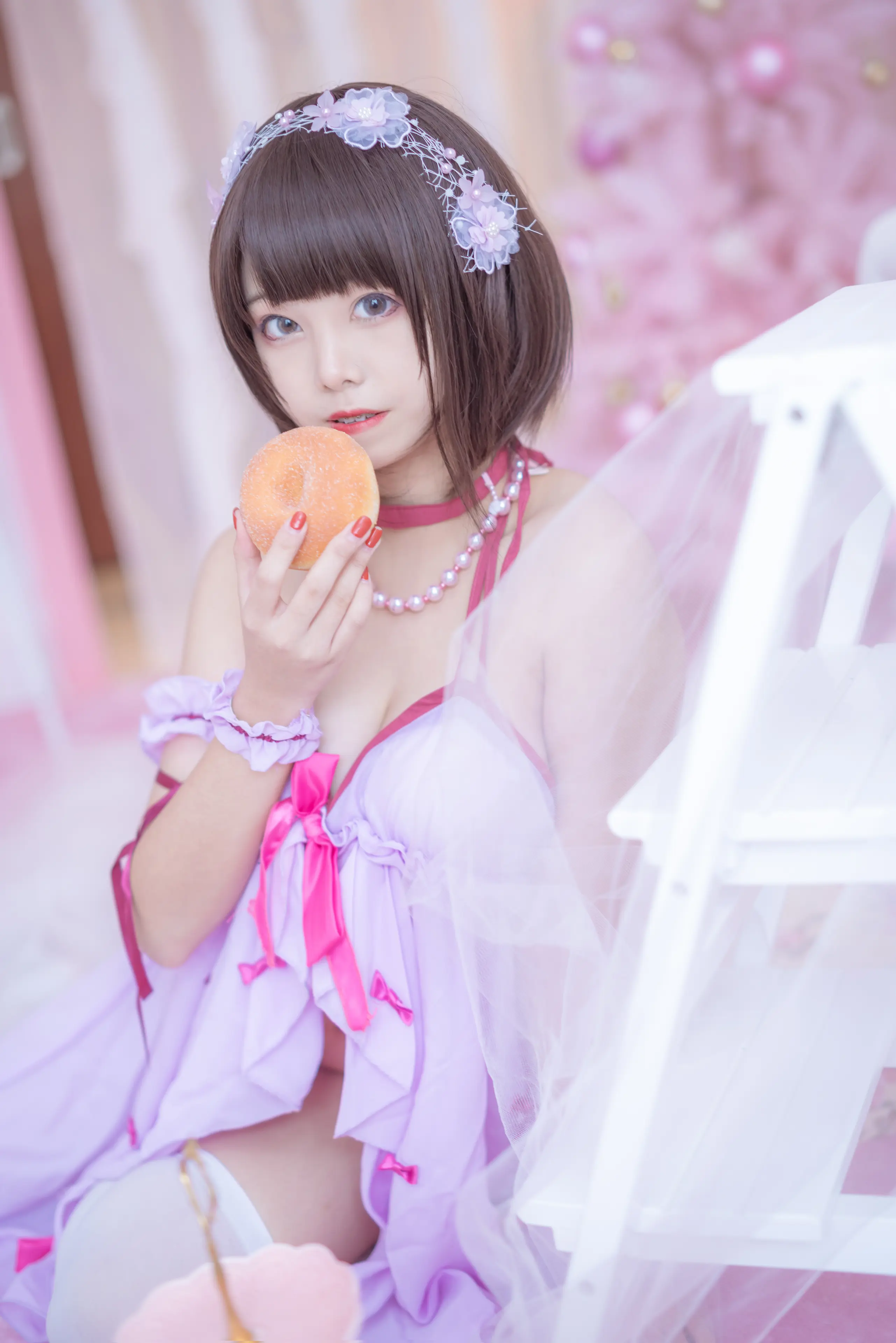 蜜汁猫裘 加藤惠睡衣 [14P]