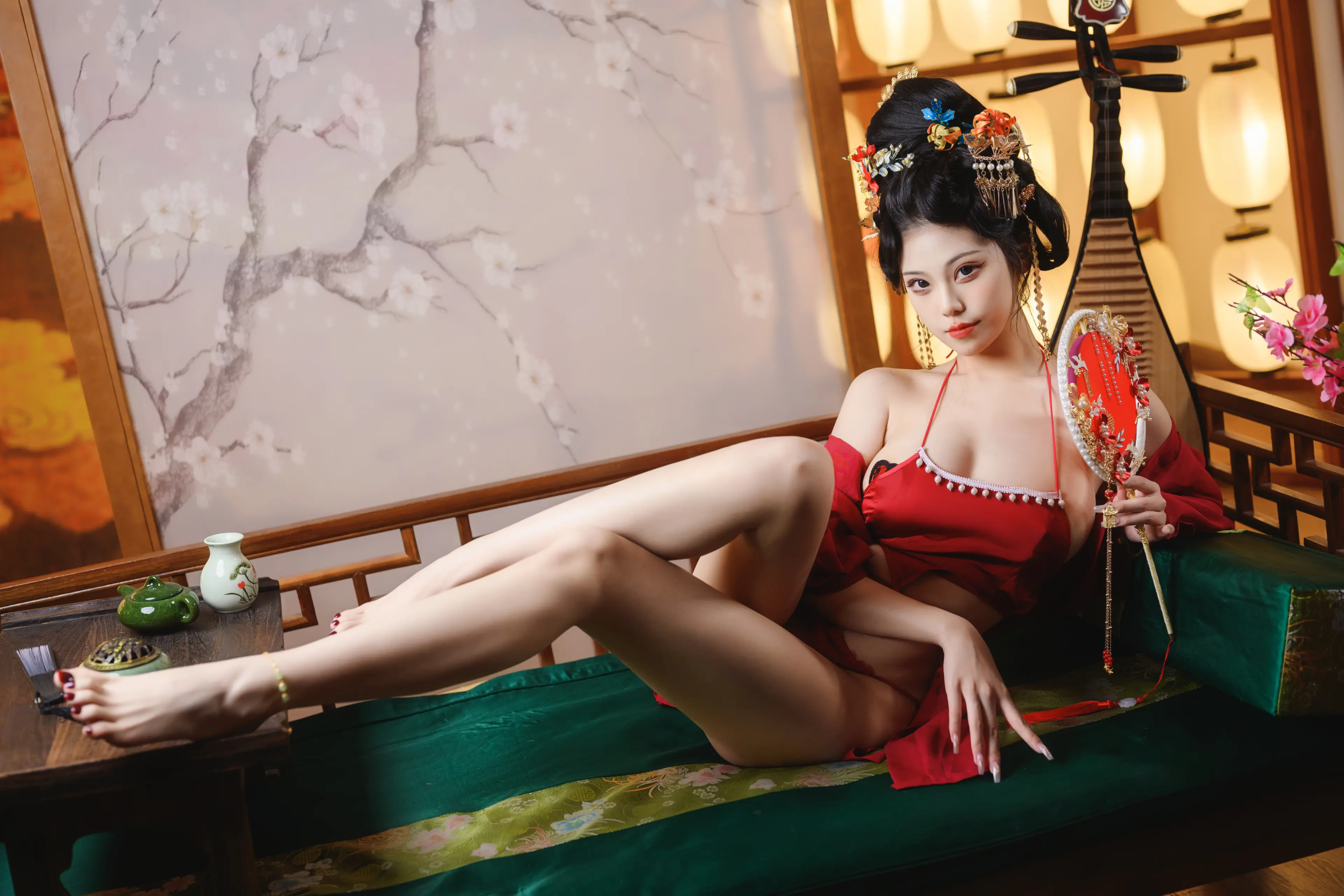 蜜汁猫裘 唐宫夜宴 [61P]