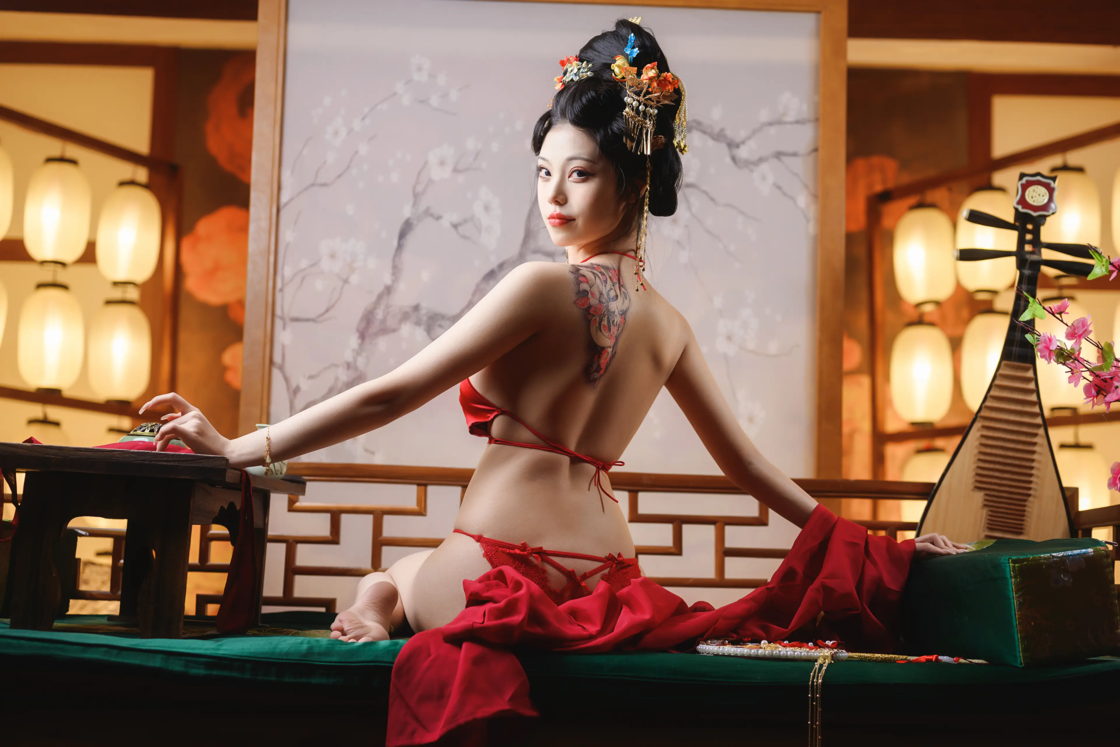 蜜汁猫裘 唐宫夜宴 [61P]