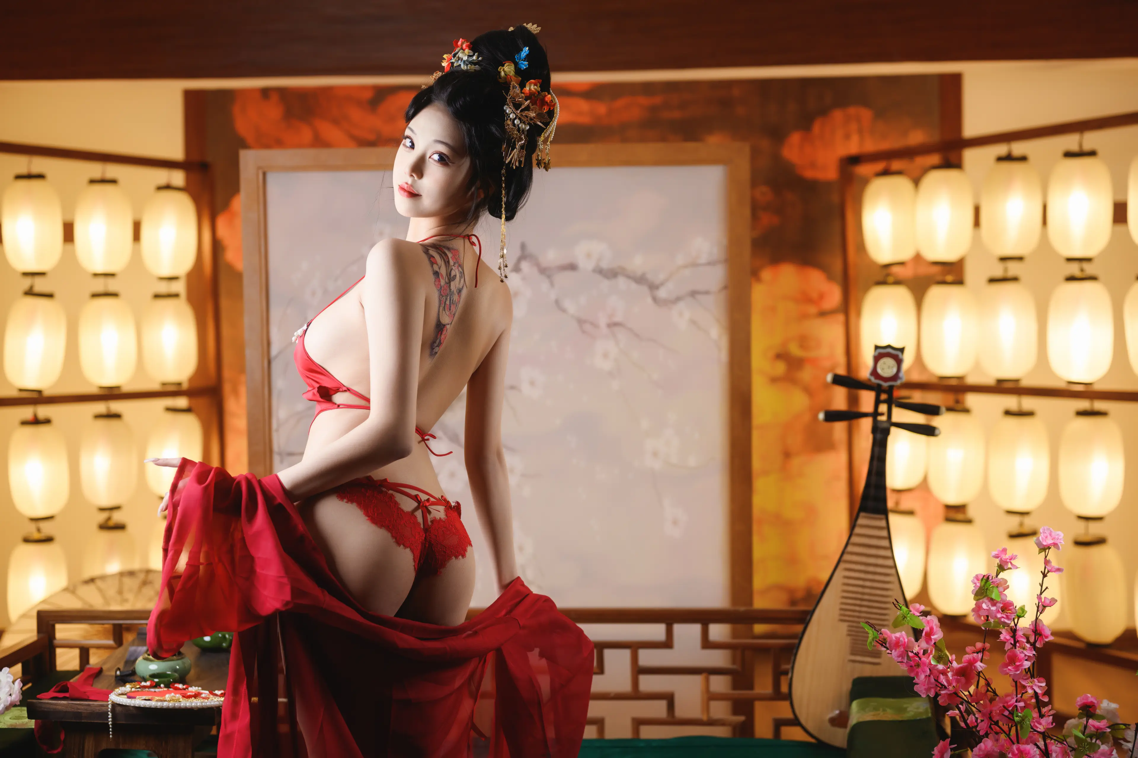 蜜汁猫裘 唐宫夜宴 [61P]