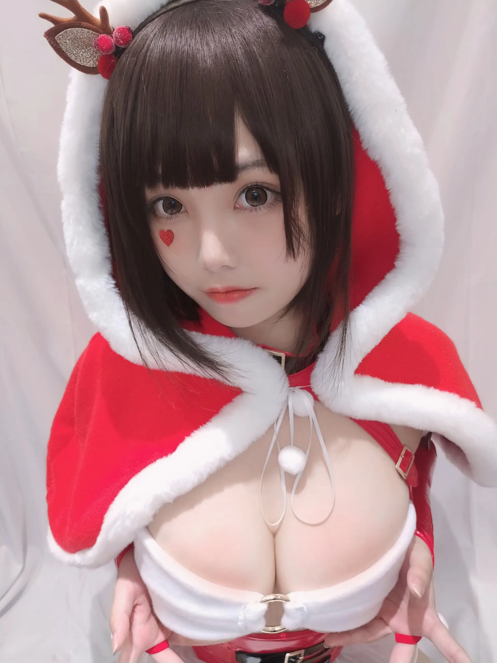 蜜汁猫裘 圣诞自拍 [36P]