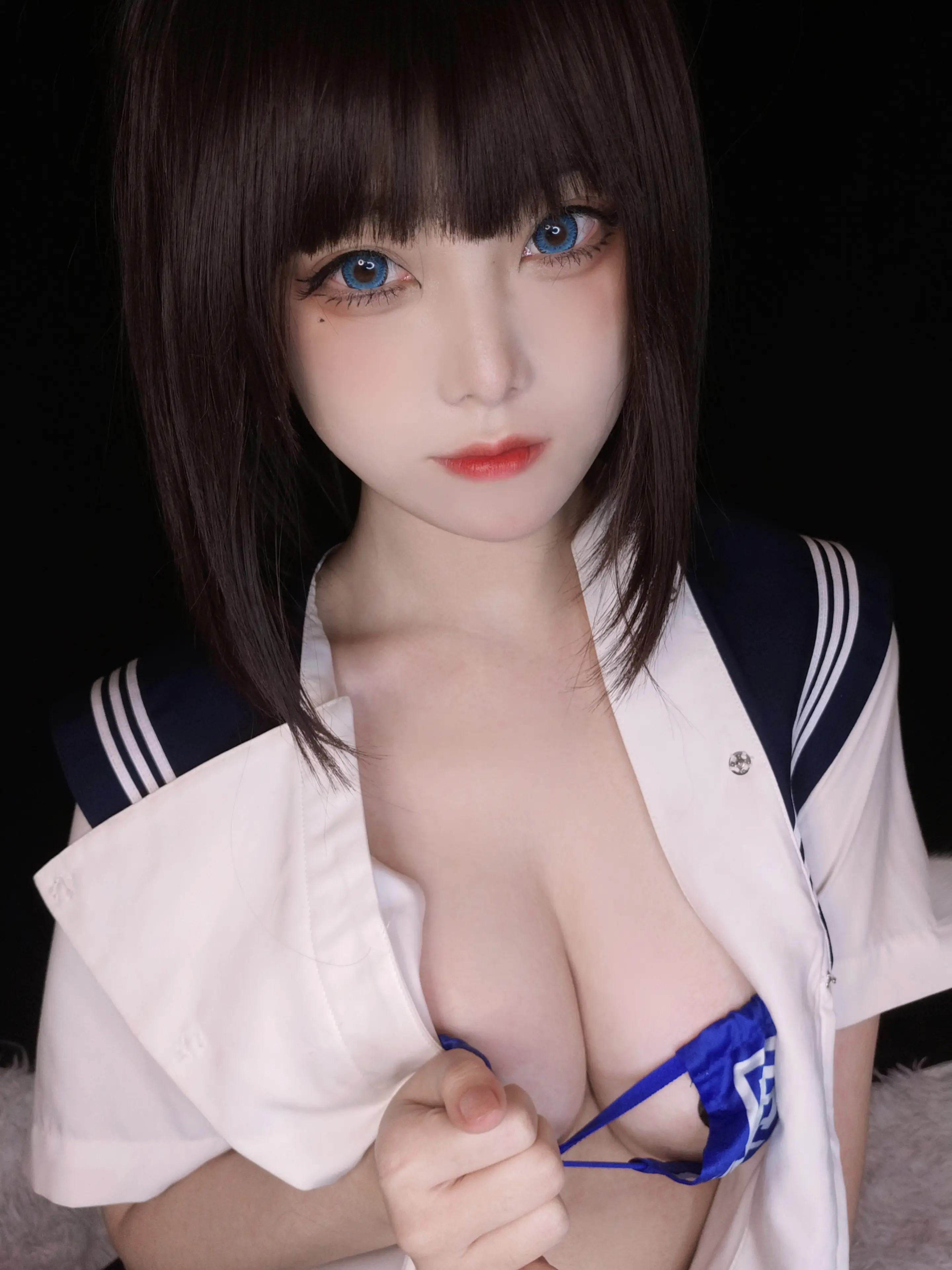 蜜汁猫裘 坏学妹自拍 [38P]