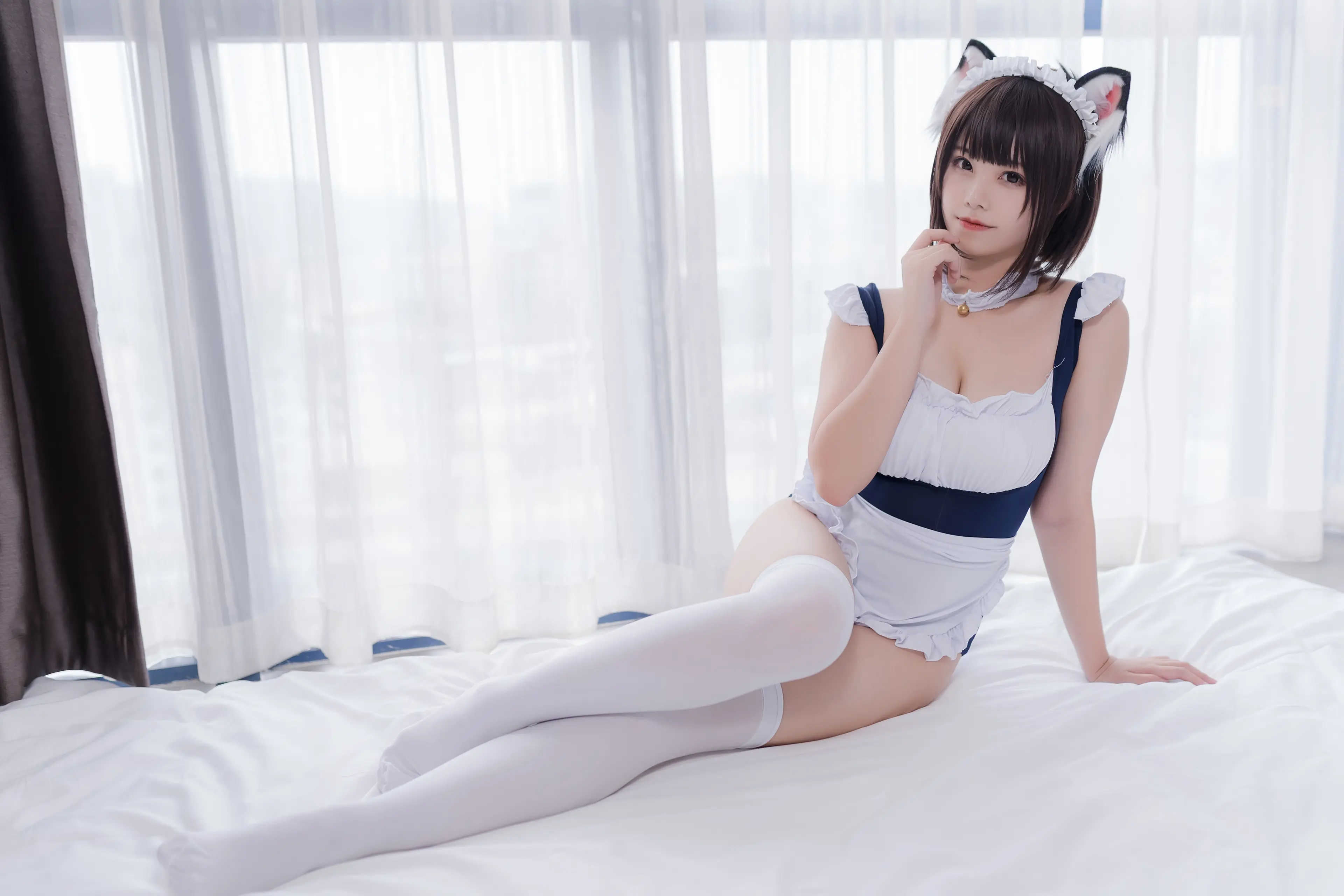 蜜汁猫裘 女仆兽耳娘 [41P]