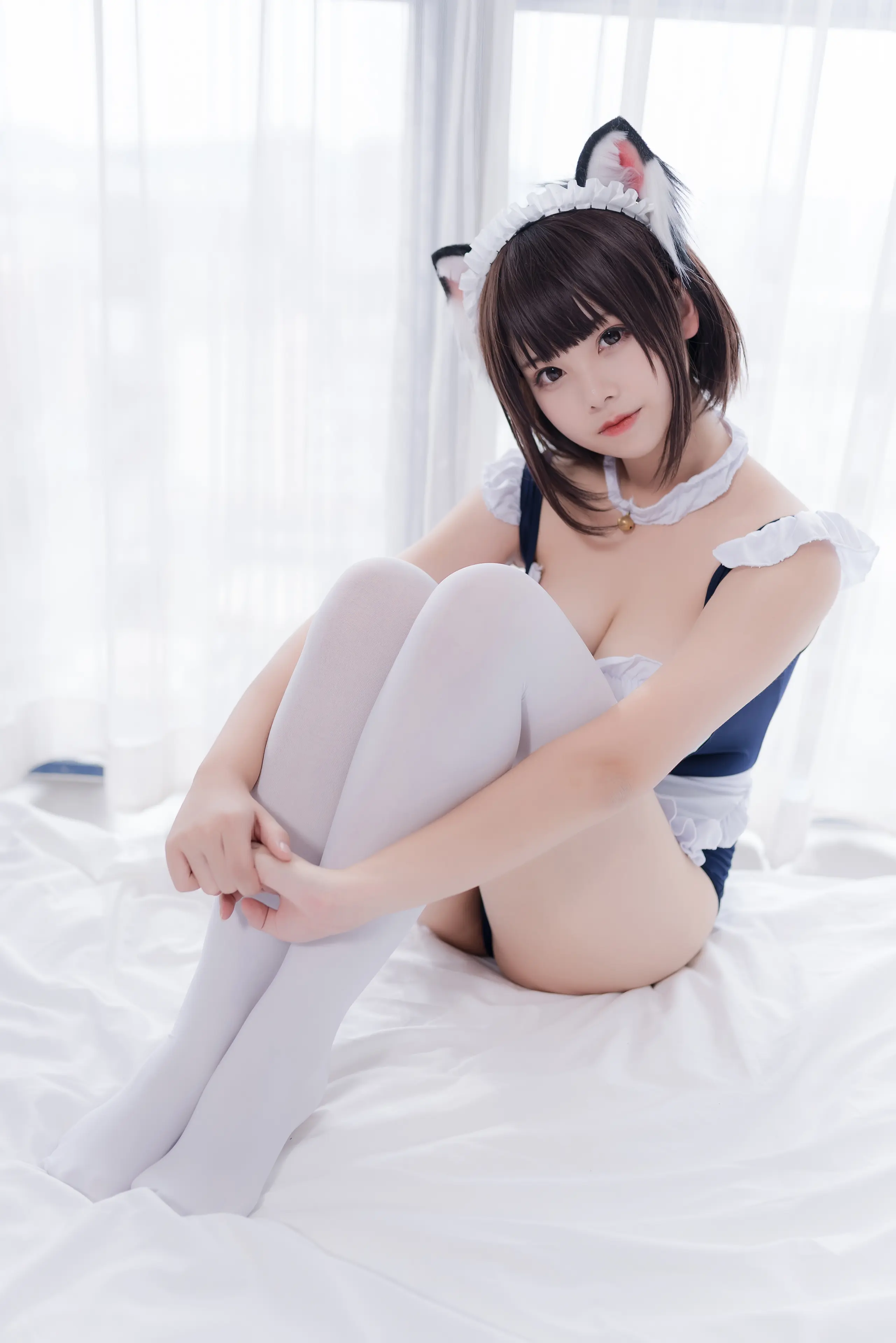 蜜汁猫裘 女仆兽耳娘 [41P]