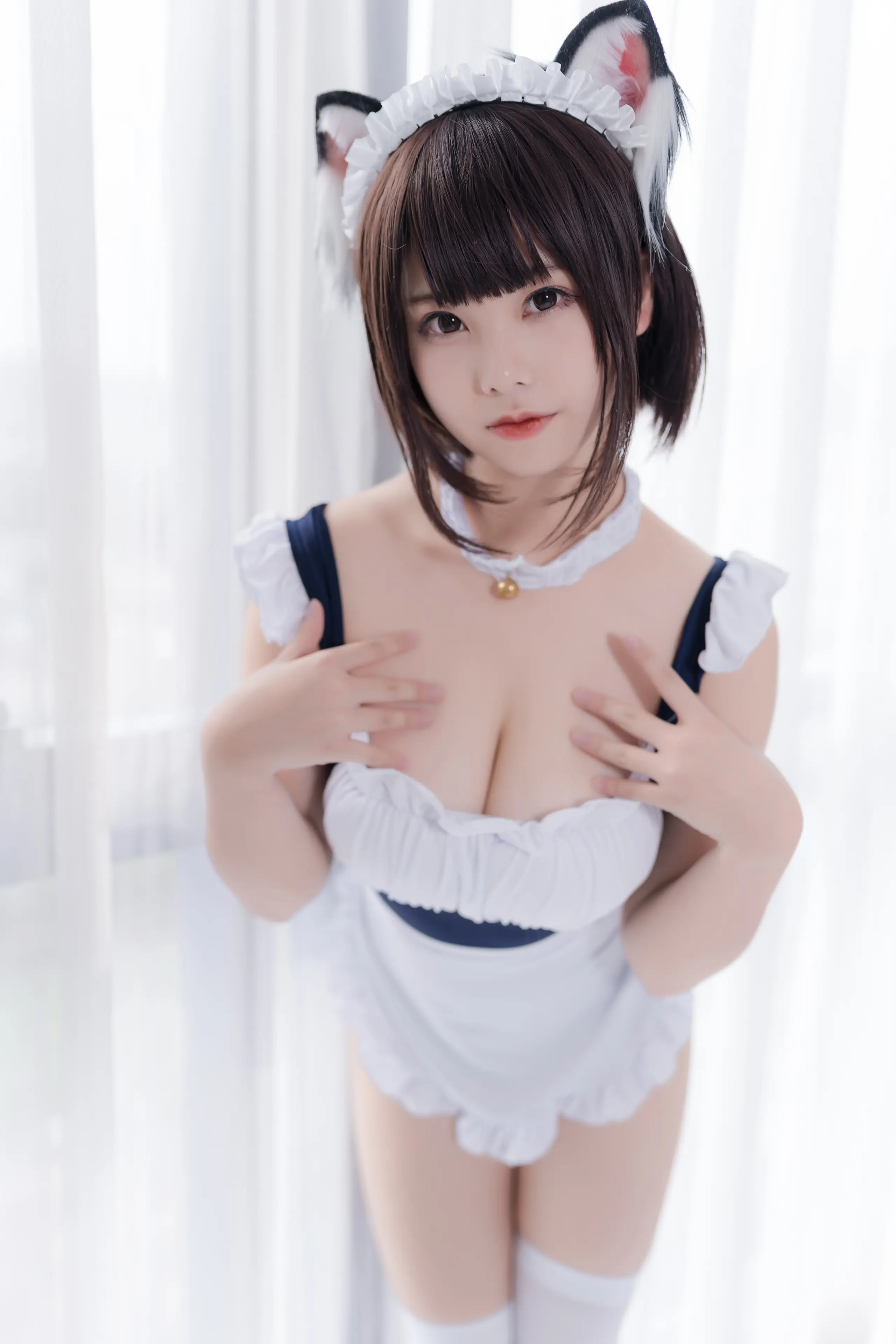 蜜汁猫裘 女仆兽耳娘 [41P]