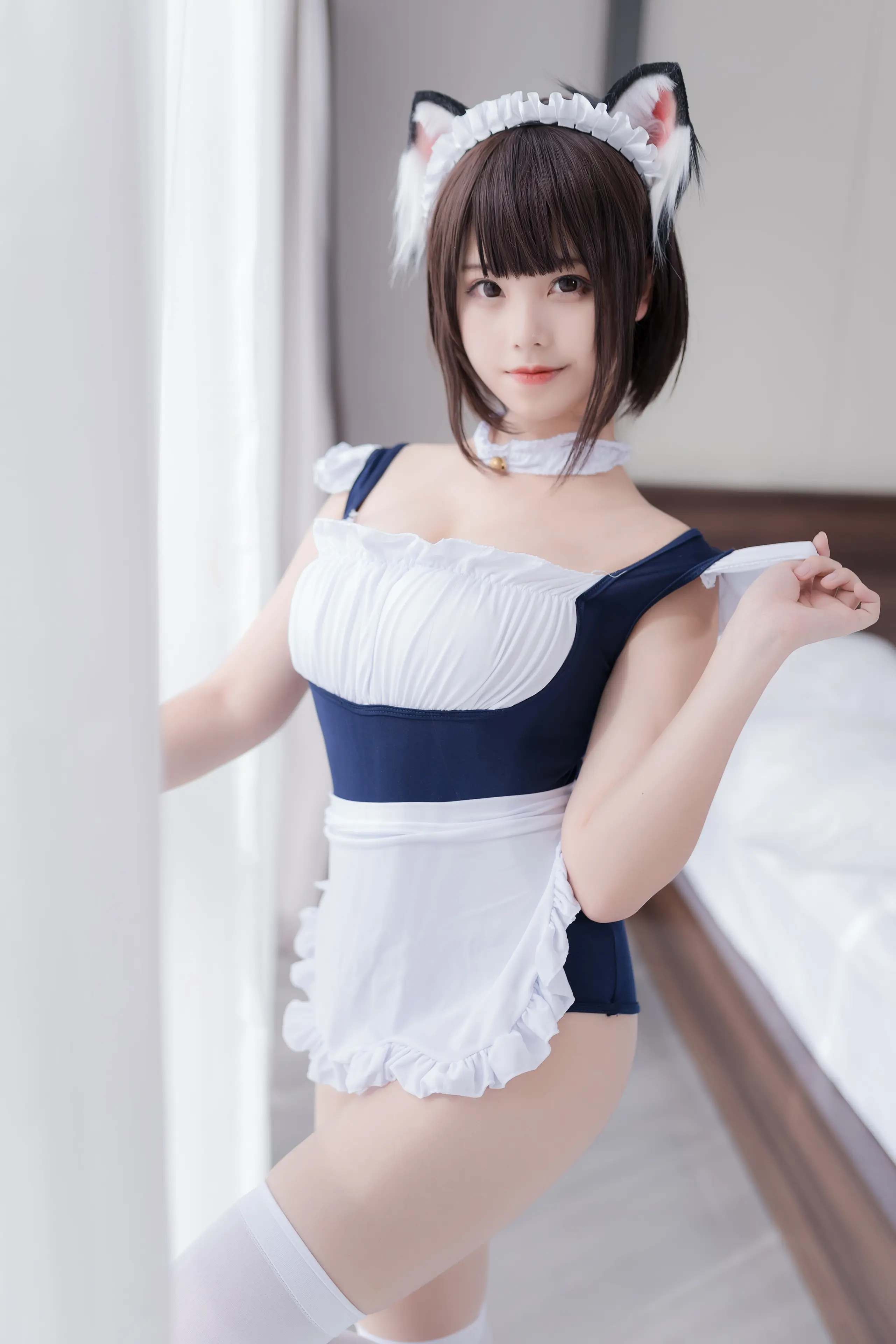 蜜汁猫裘 女仆兽耳娘 [41P]