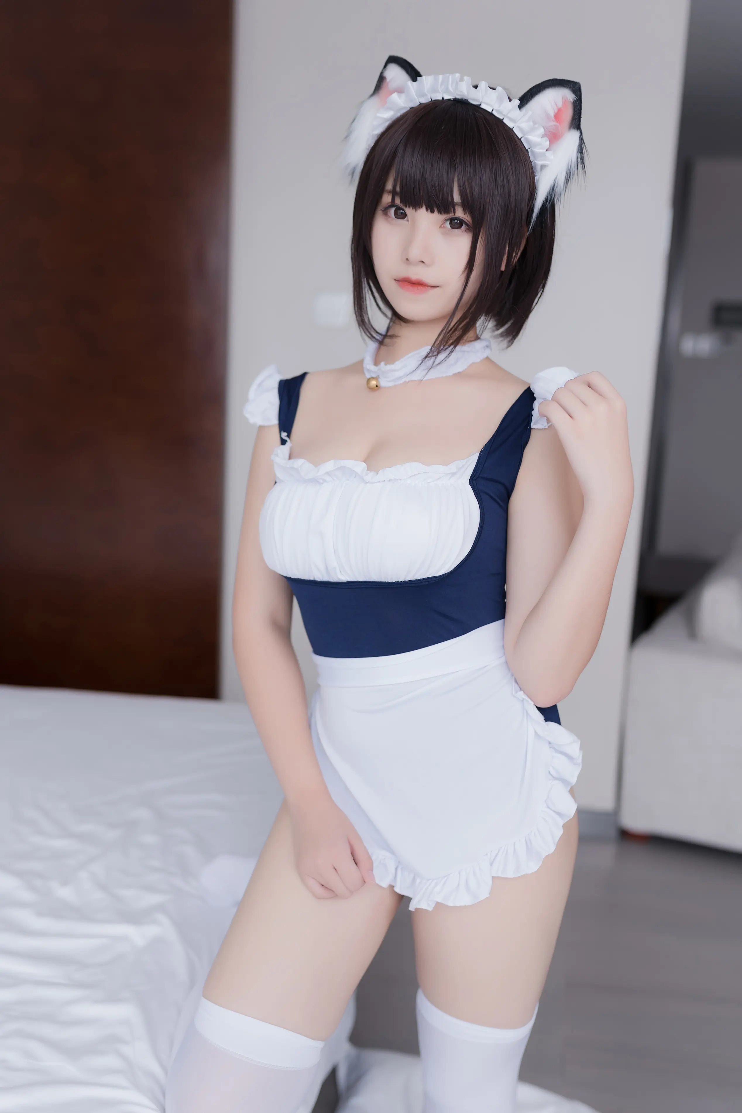 蜜汁猫裘 女仆兽耳娘 [41P]