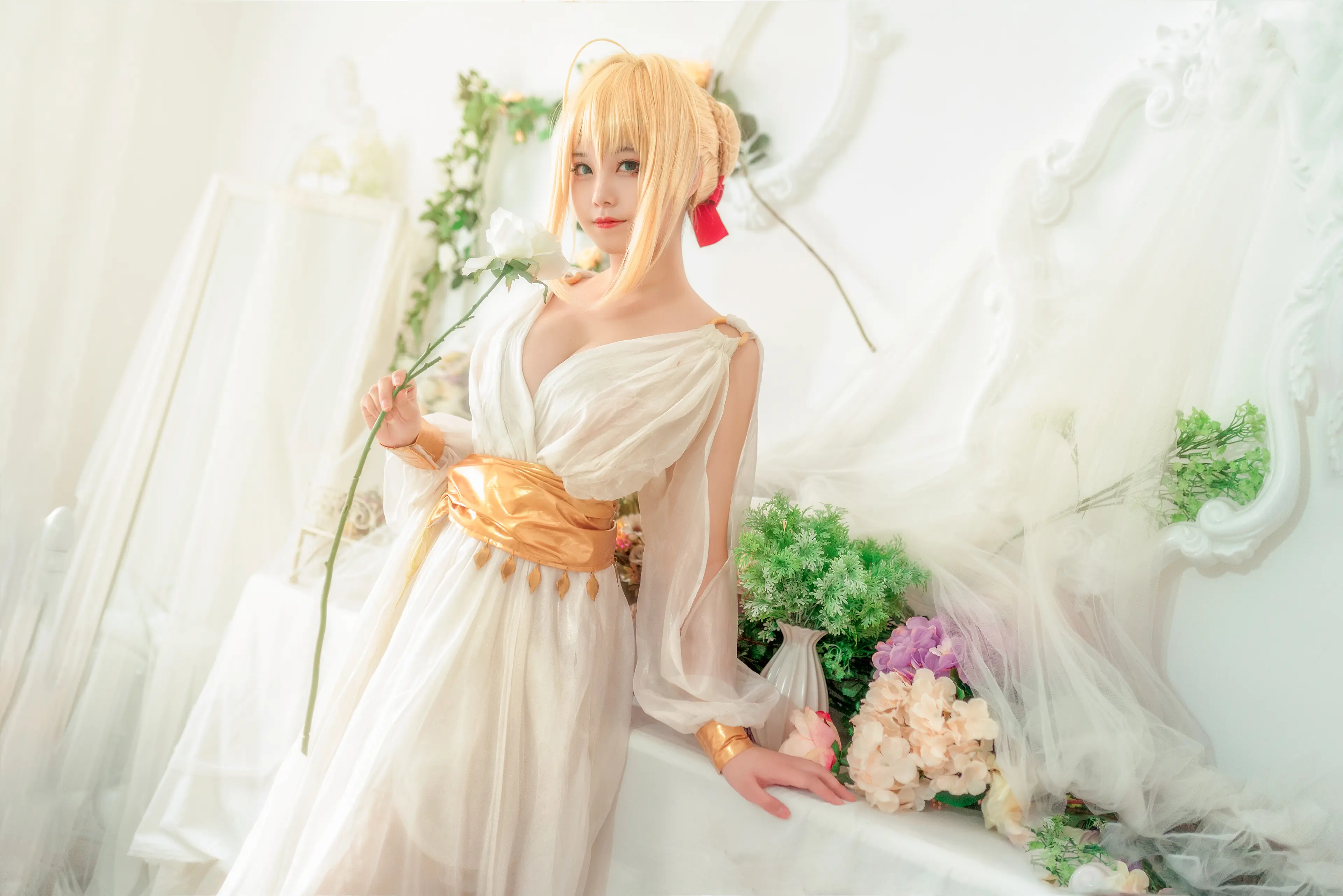 蜜汁猫裘 尼禄睡裙 [10P]