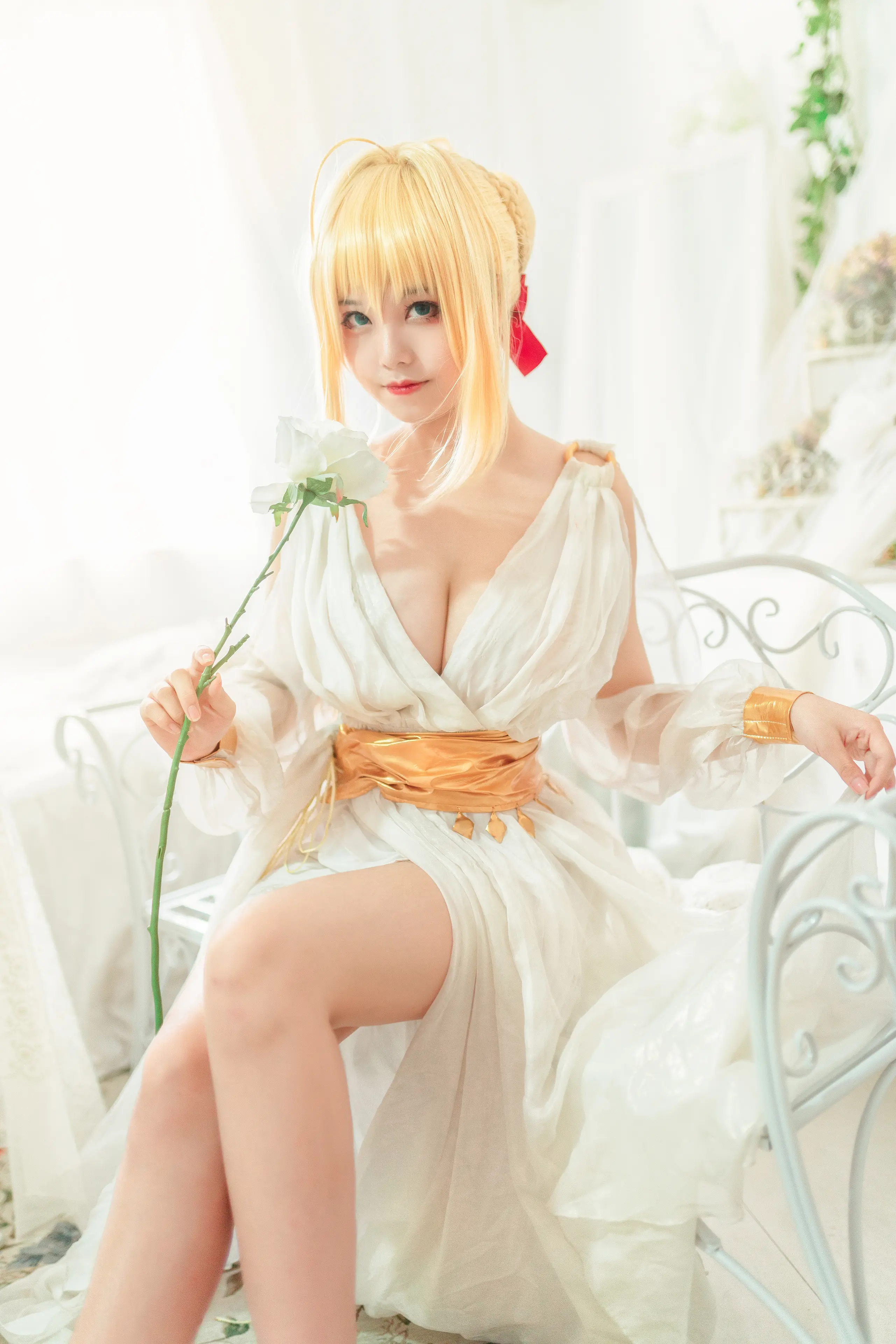 蜜汁猫裘 尼禄睡裙 [10P]