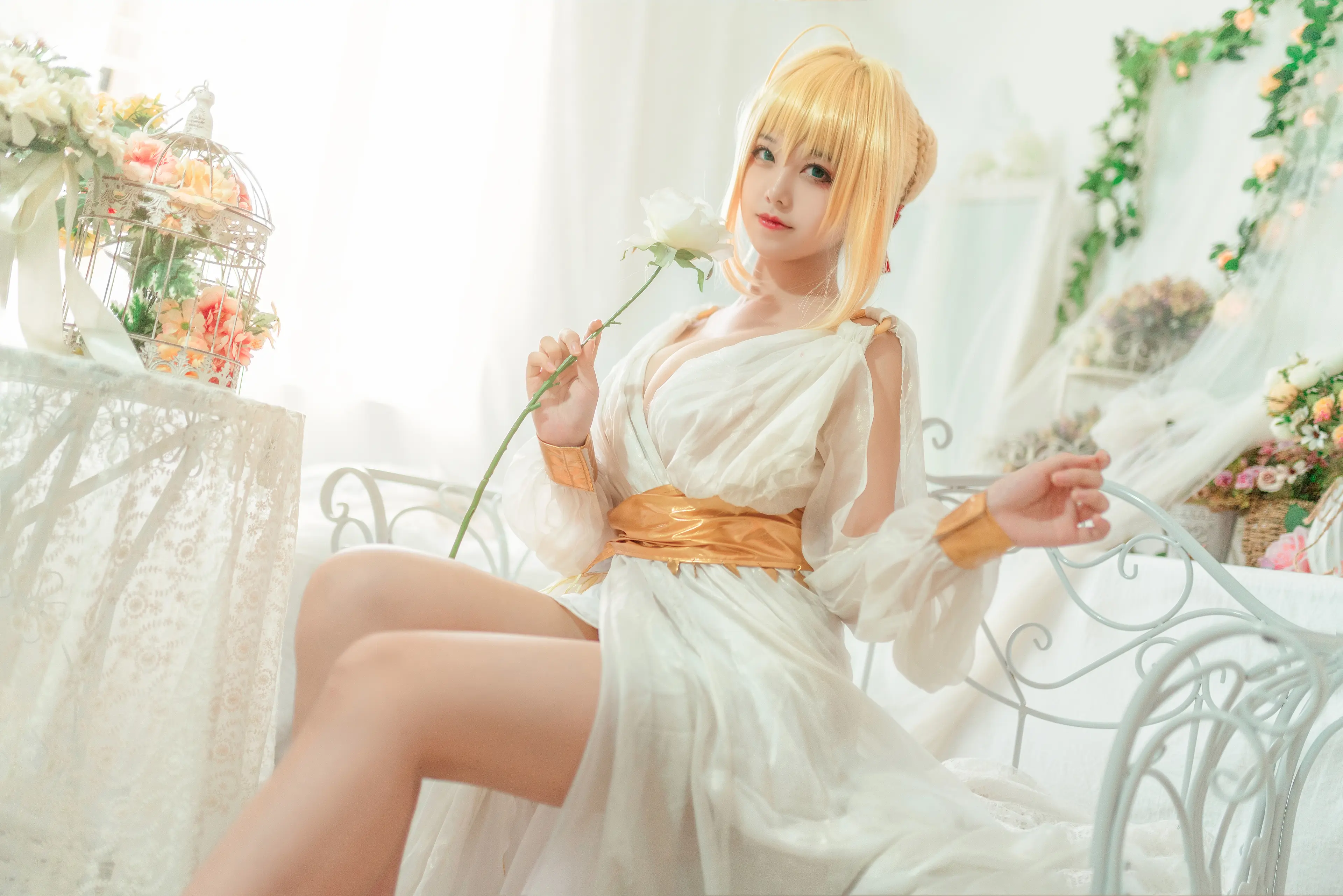 蜜汁猫裘 尼禄睡裙 [10P]