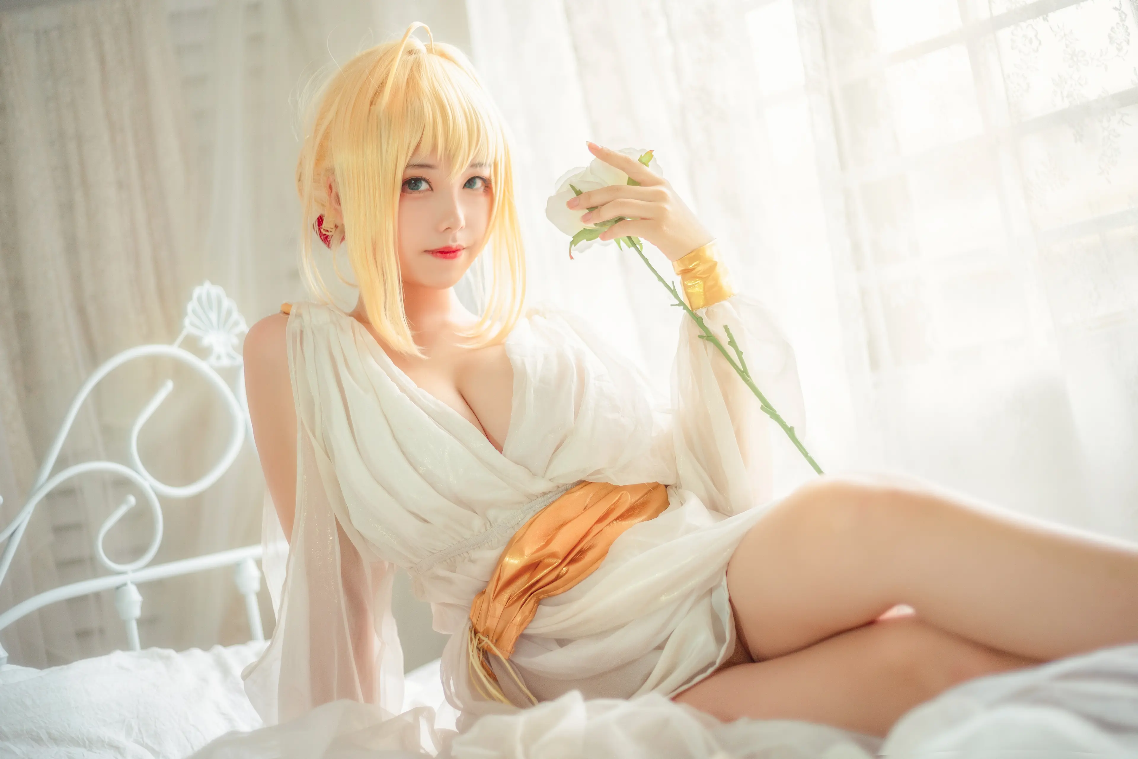 蜜汁猫裘 尼禄睡裙 [10P]