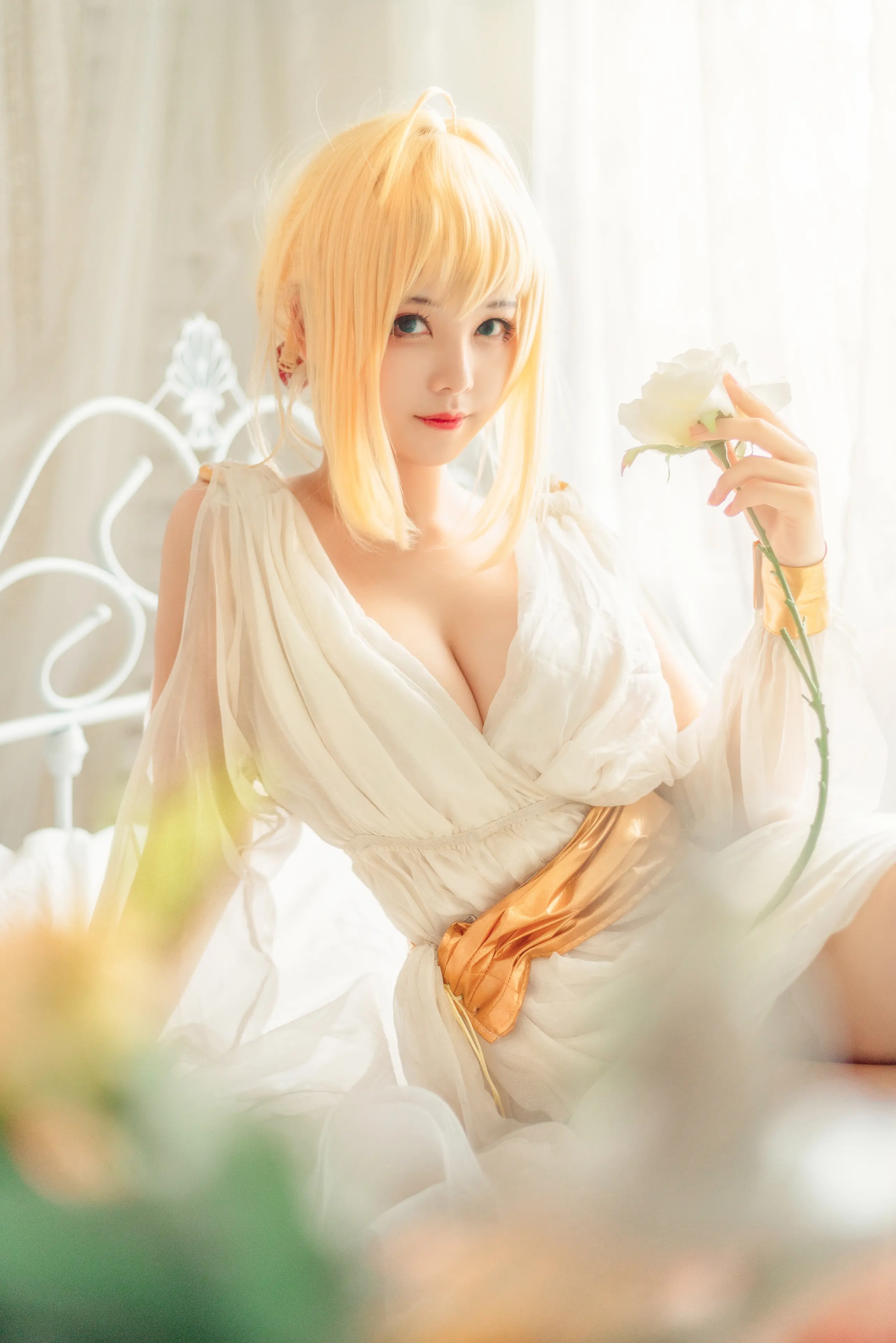 蜜汁猫裘 尼禄睡裙 [10P]