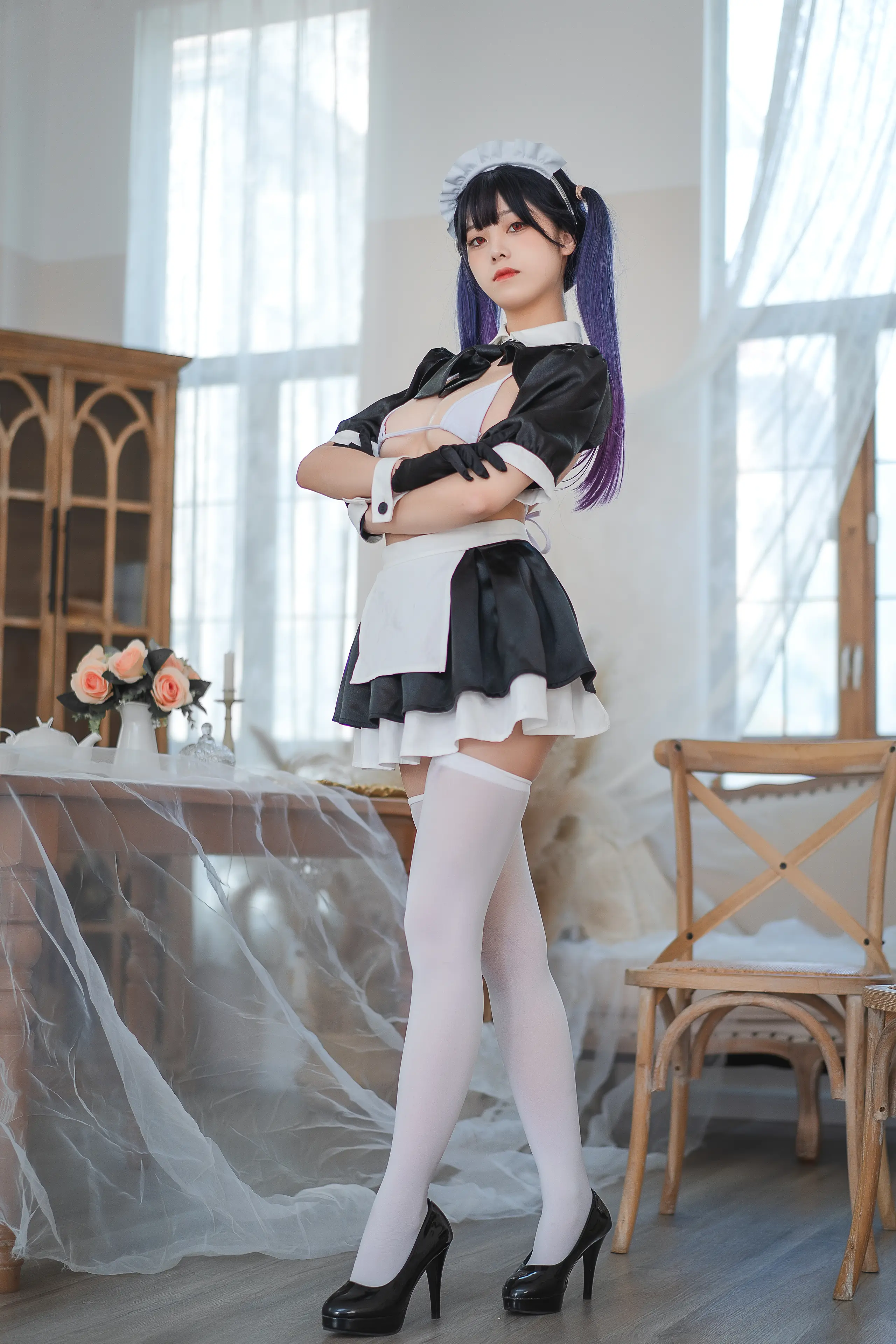 蜜汁猫裘 工作女仆 [50P]