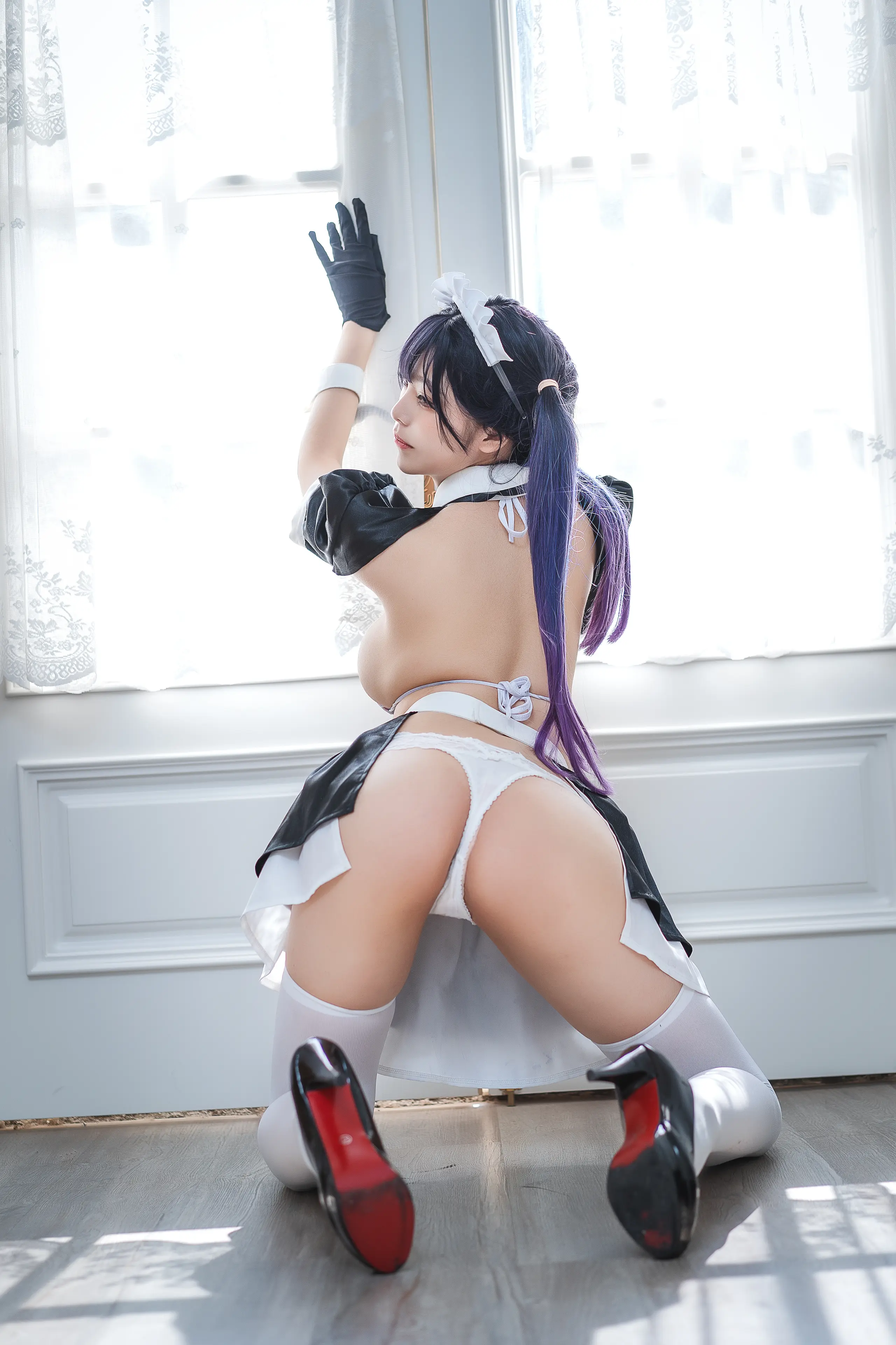 蜜汁猫裘 工作女仆 [50P]