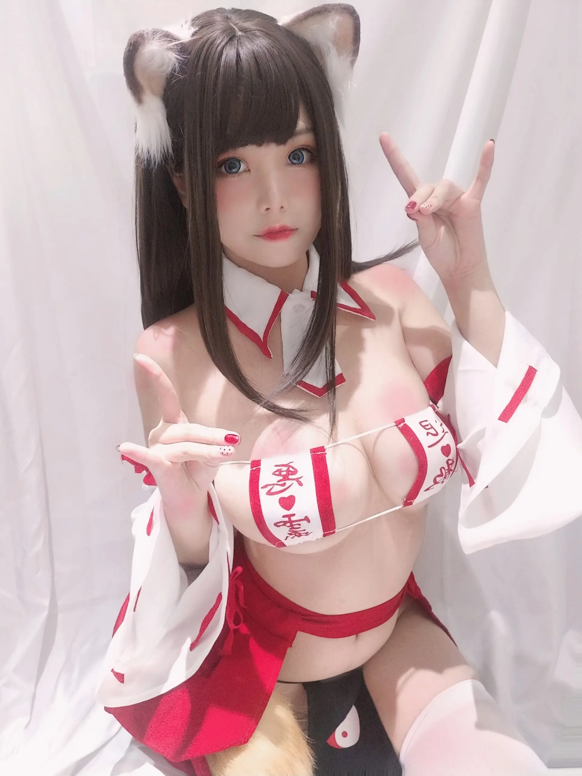 蜜汁猫裘 巫女小狐狸 [22P]