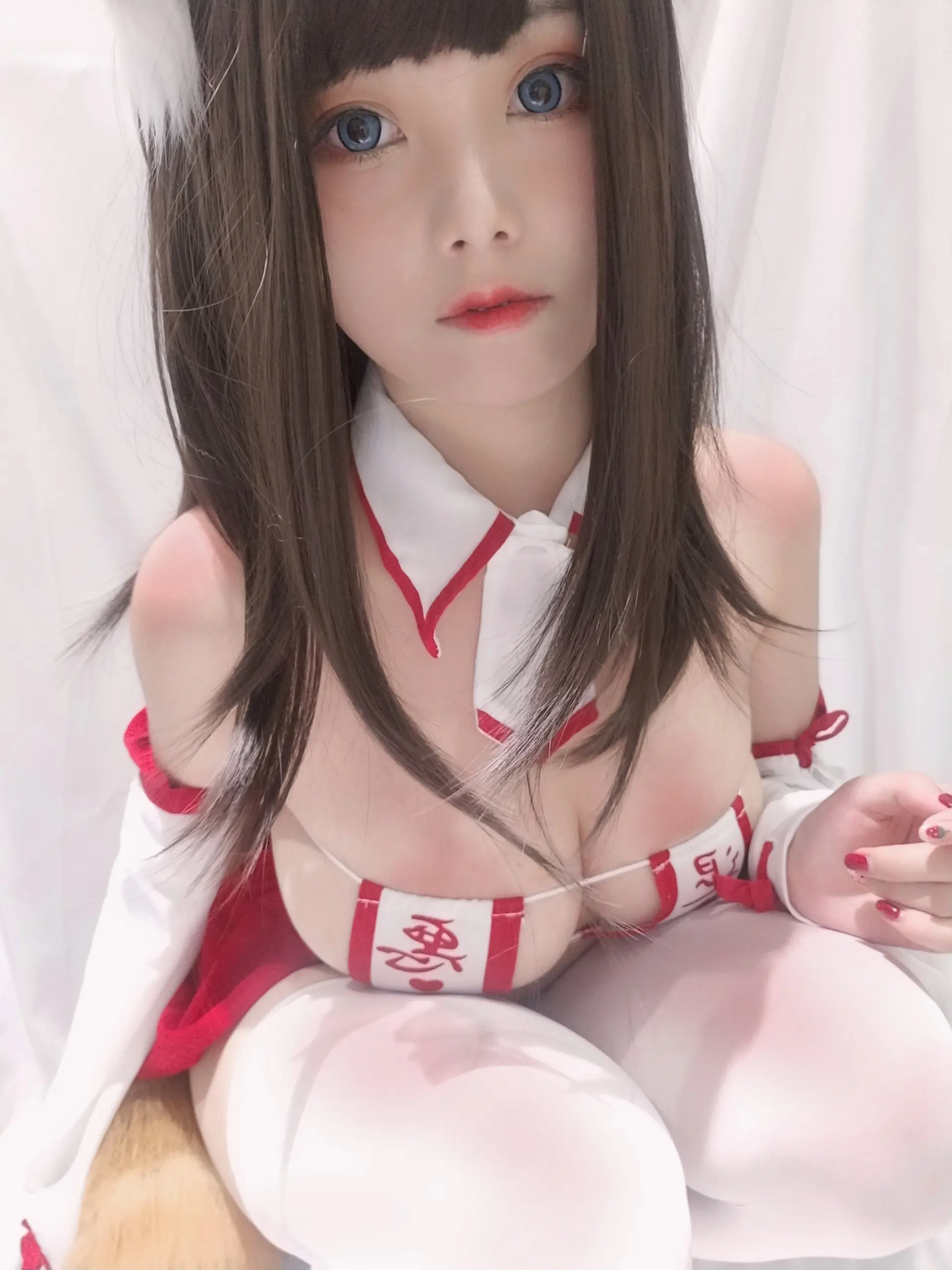 蜜汁猫裘 巫女小狐狸 [22P]