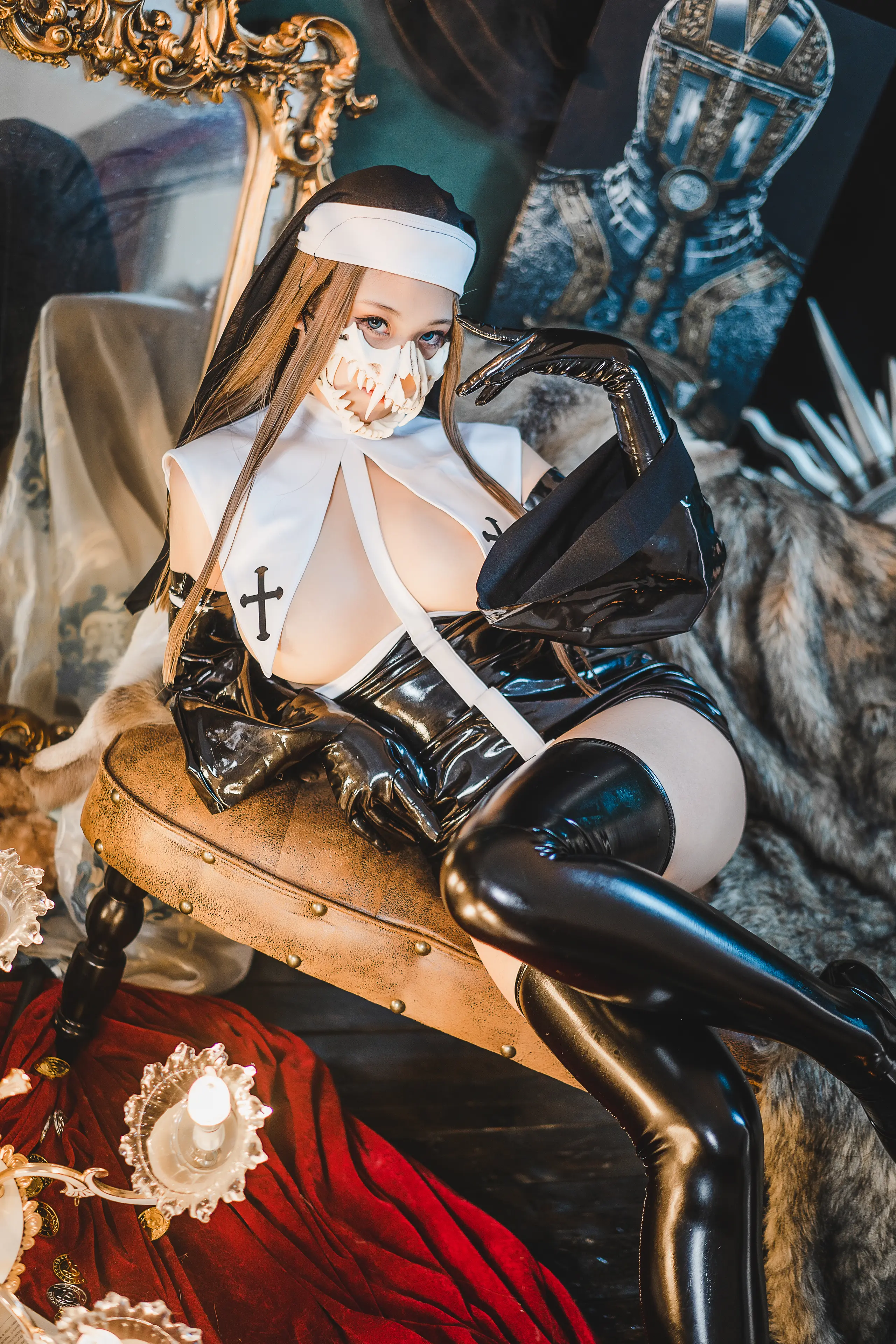 蜜汁猫裘 恶修女 [43P]