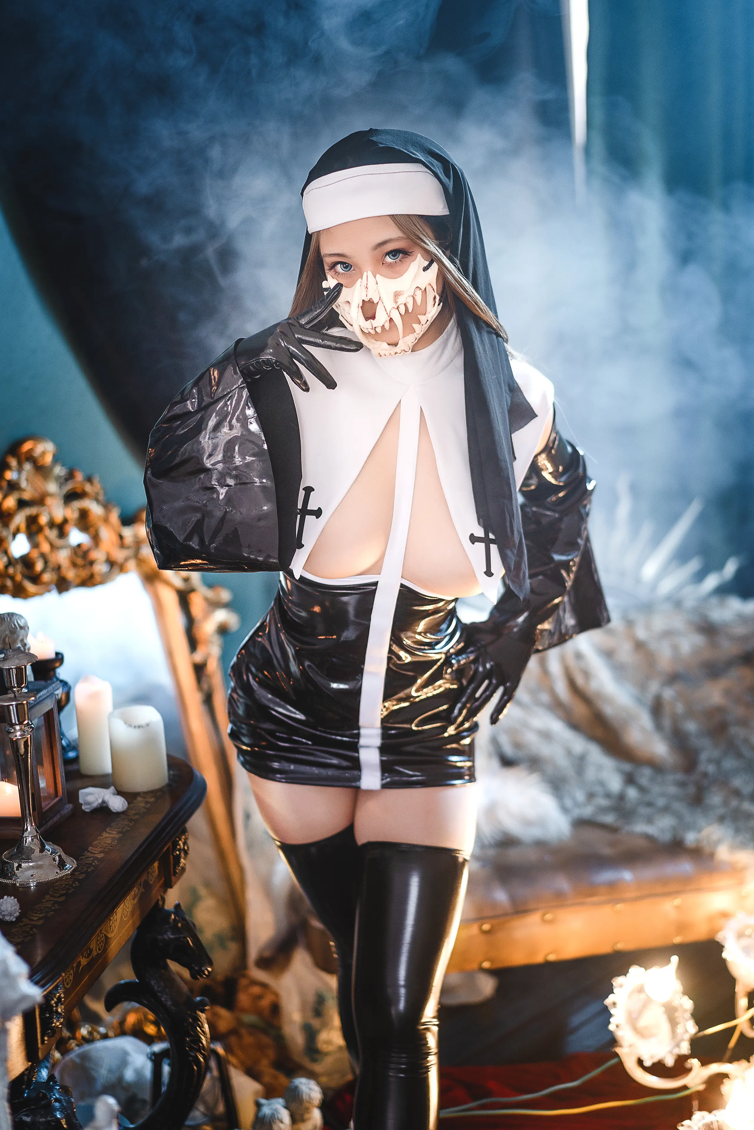 蜜汁猫裘 恶修女 [43P]