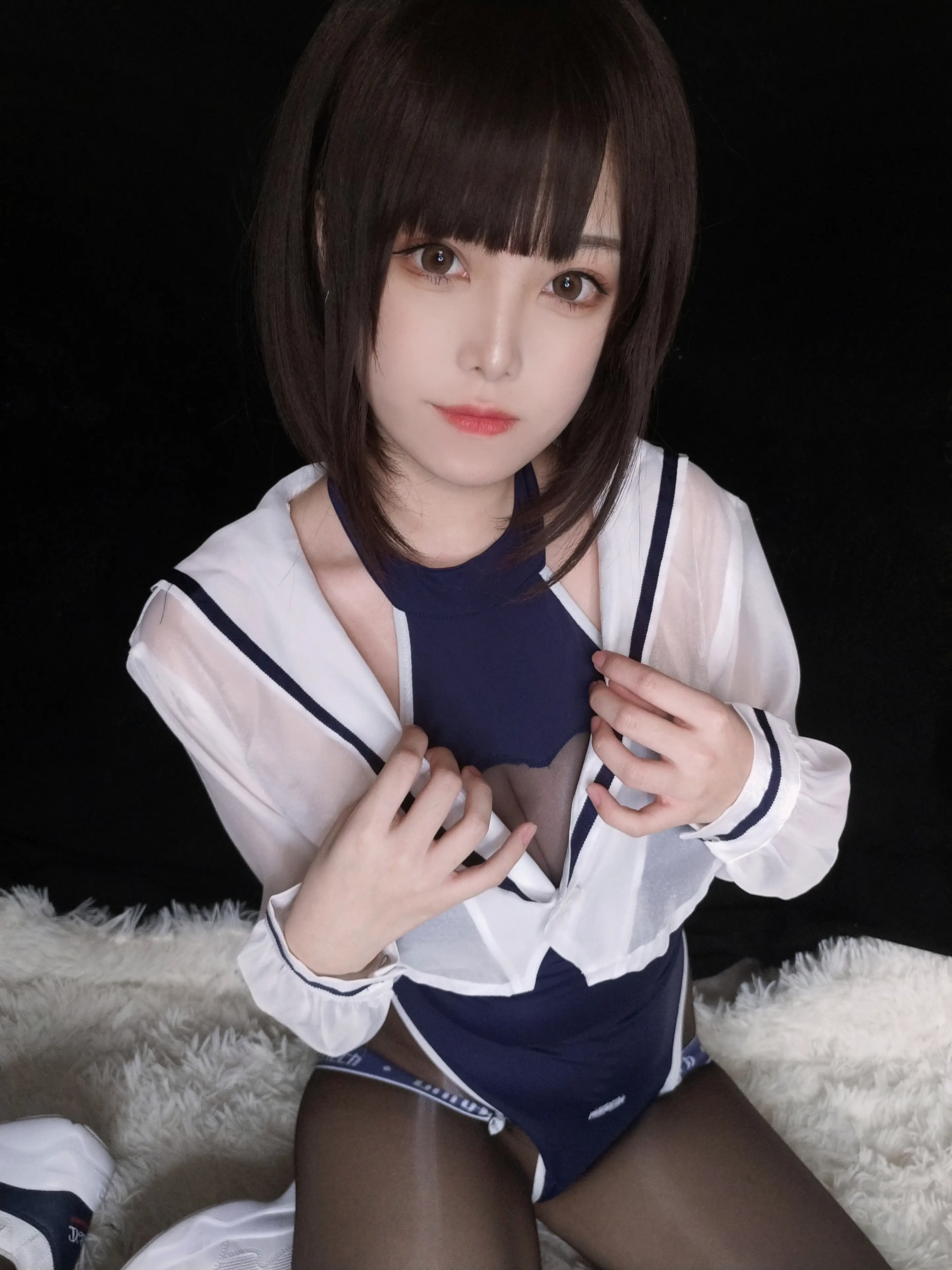 蜜汁猫裘 水着 [34P]