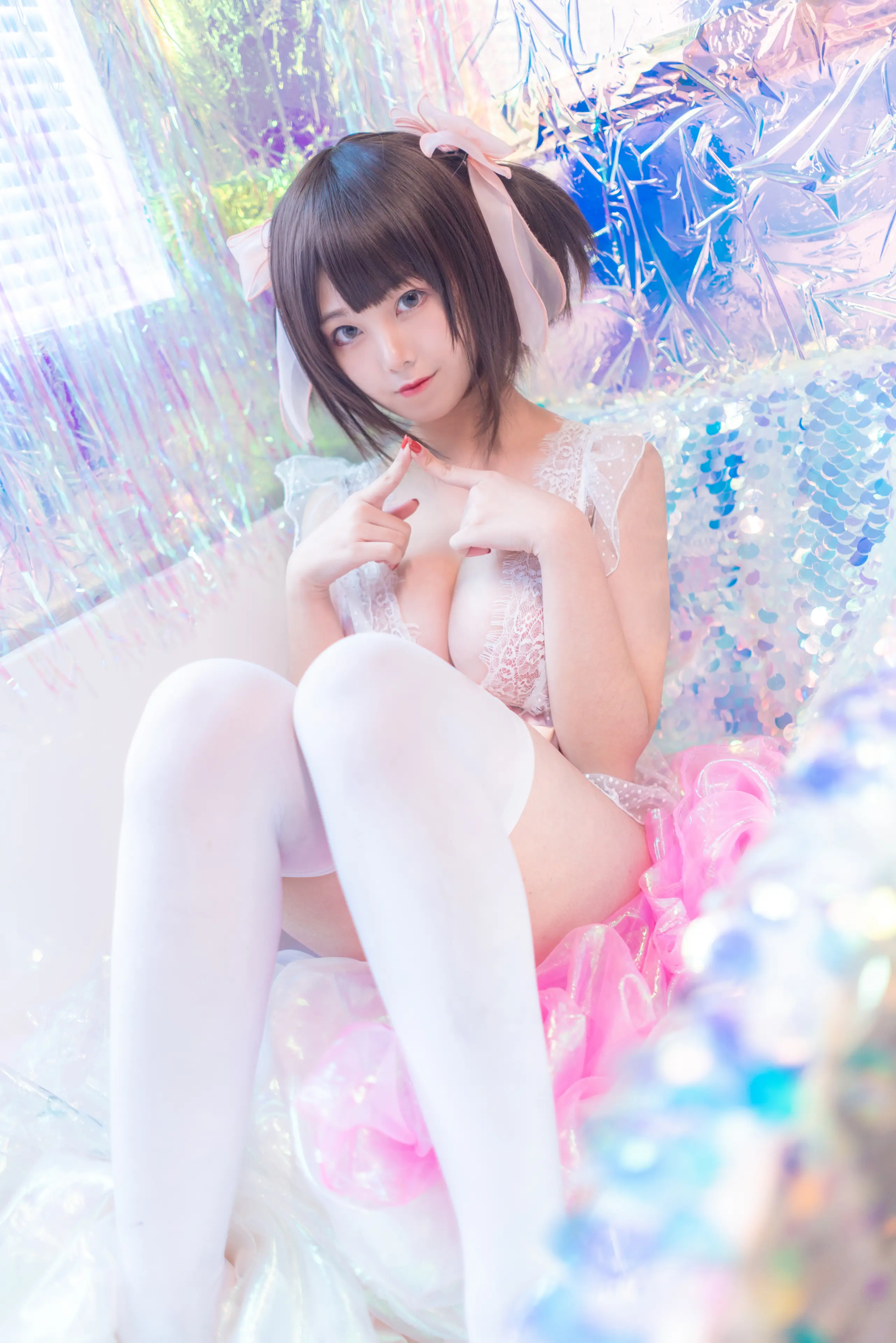 蜜汁猫裘 粉色私房 [14P]