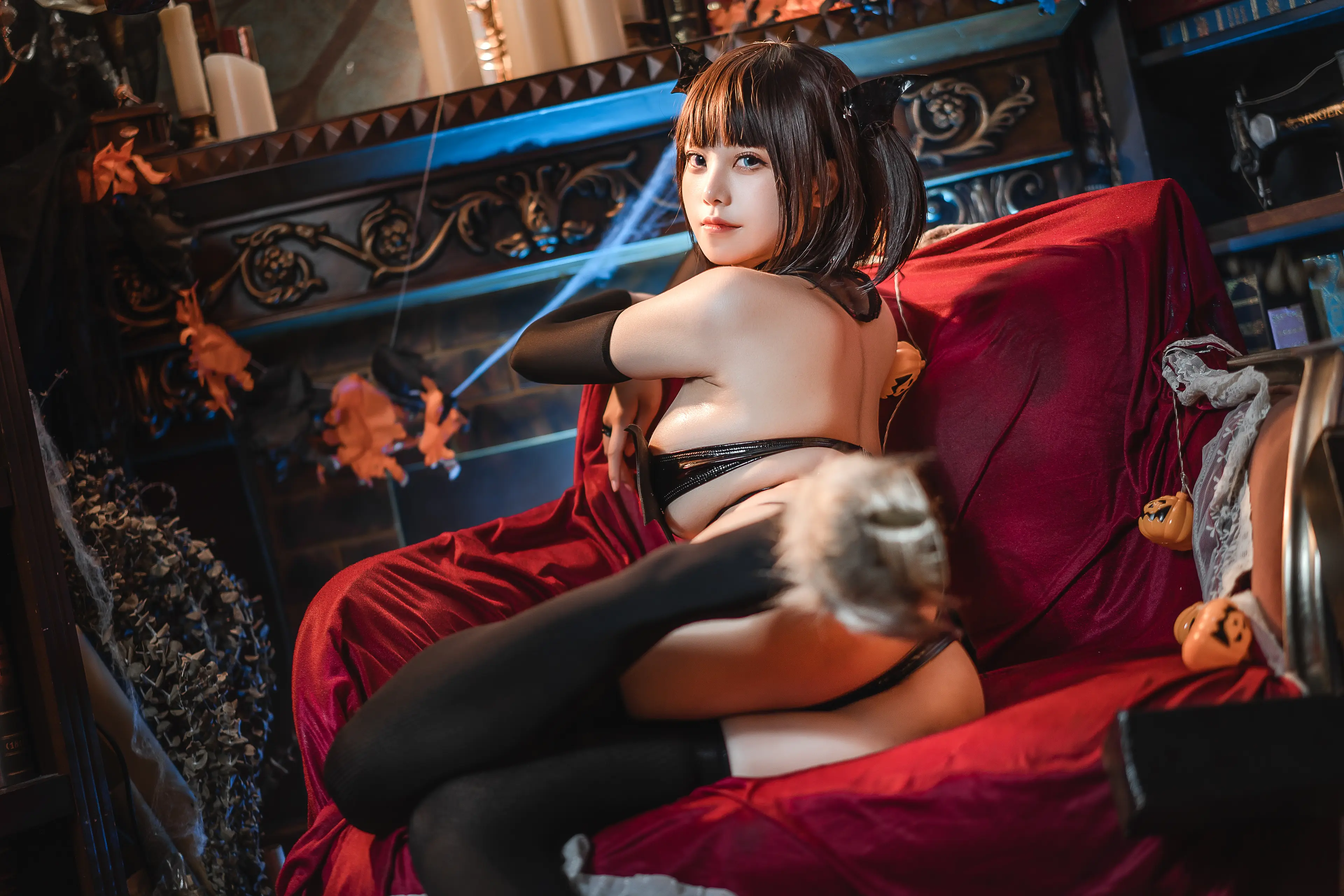 蜜汁猫裘 羊蹄魅魔 [50P]