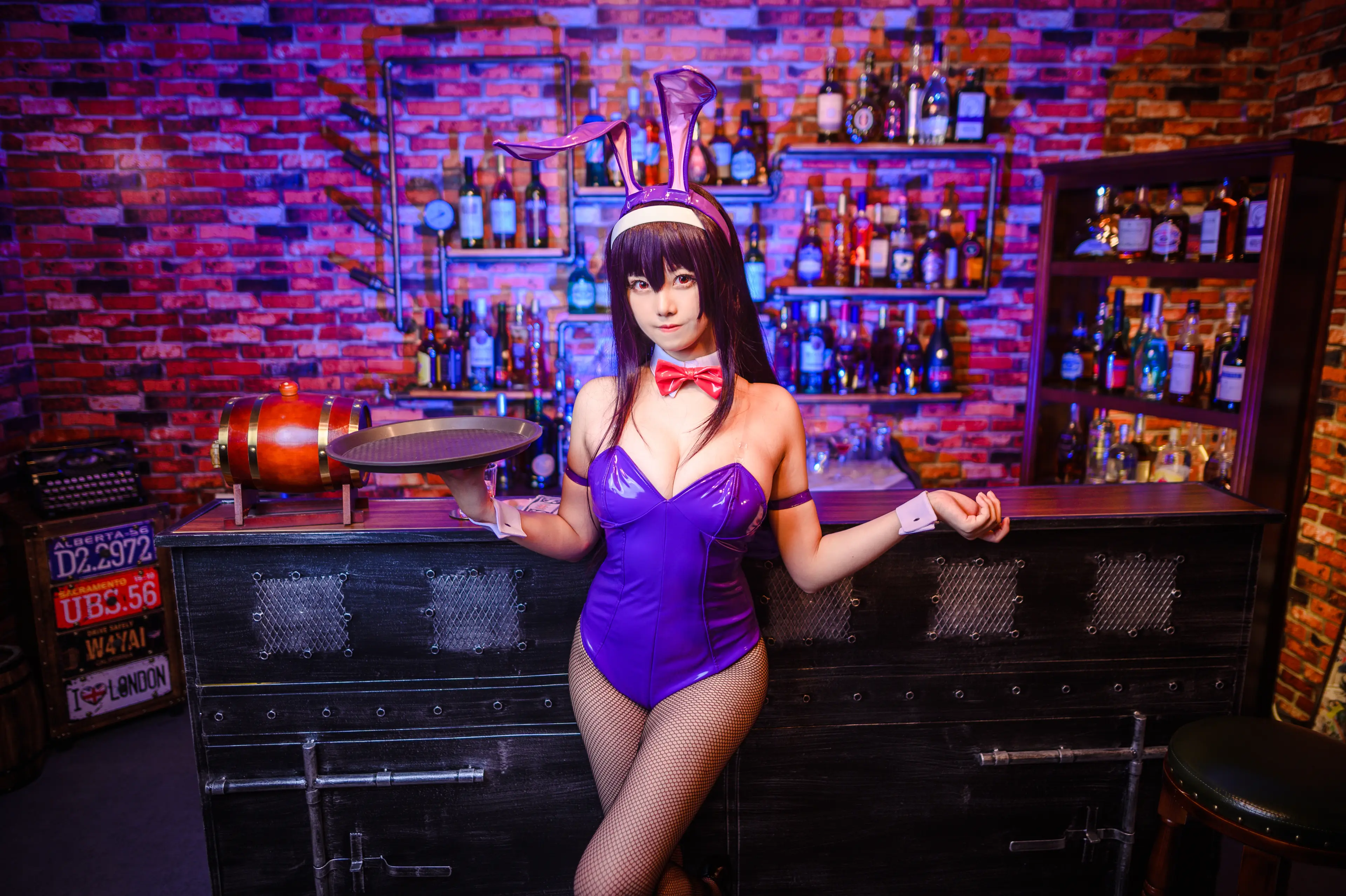 蜜汁猫裘 诗羽兔女郎 [25P]