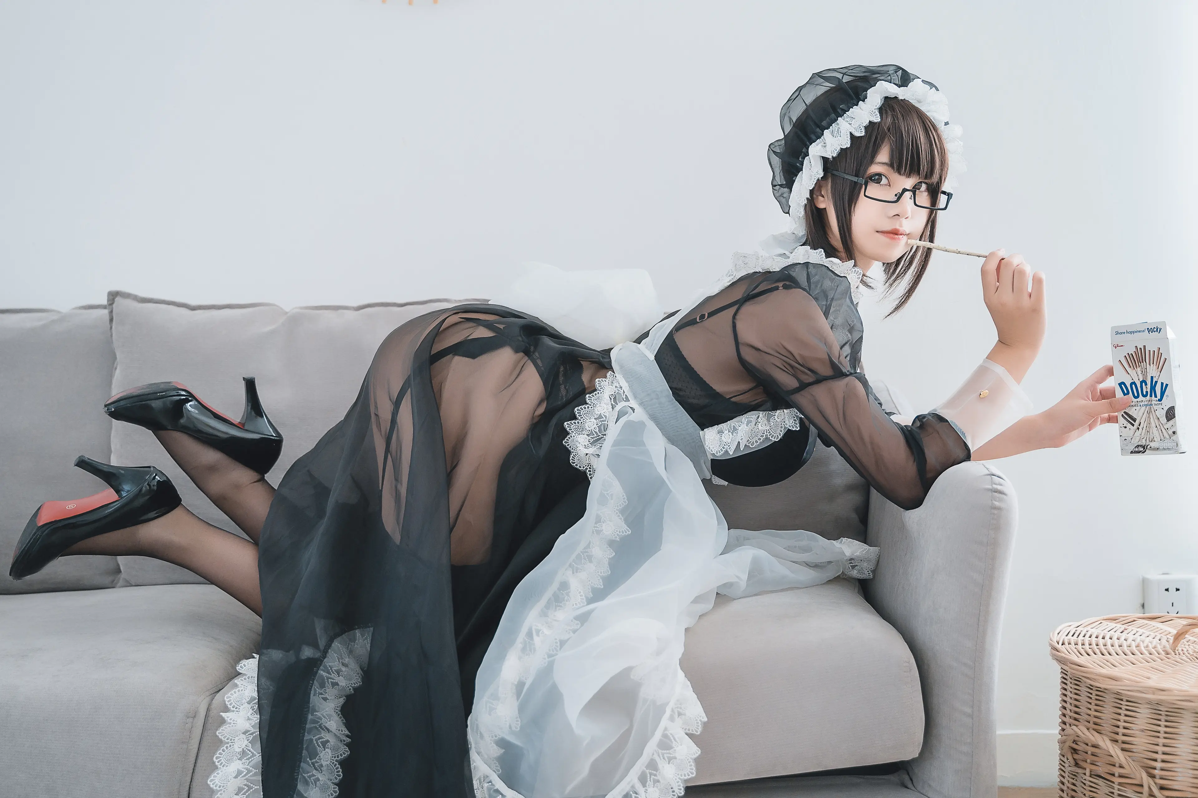 蜜汁猫裘 透明女仆 [30P]