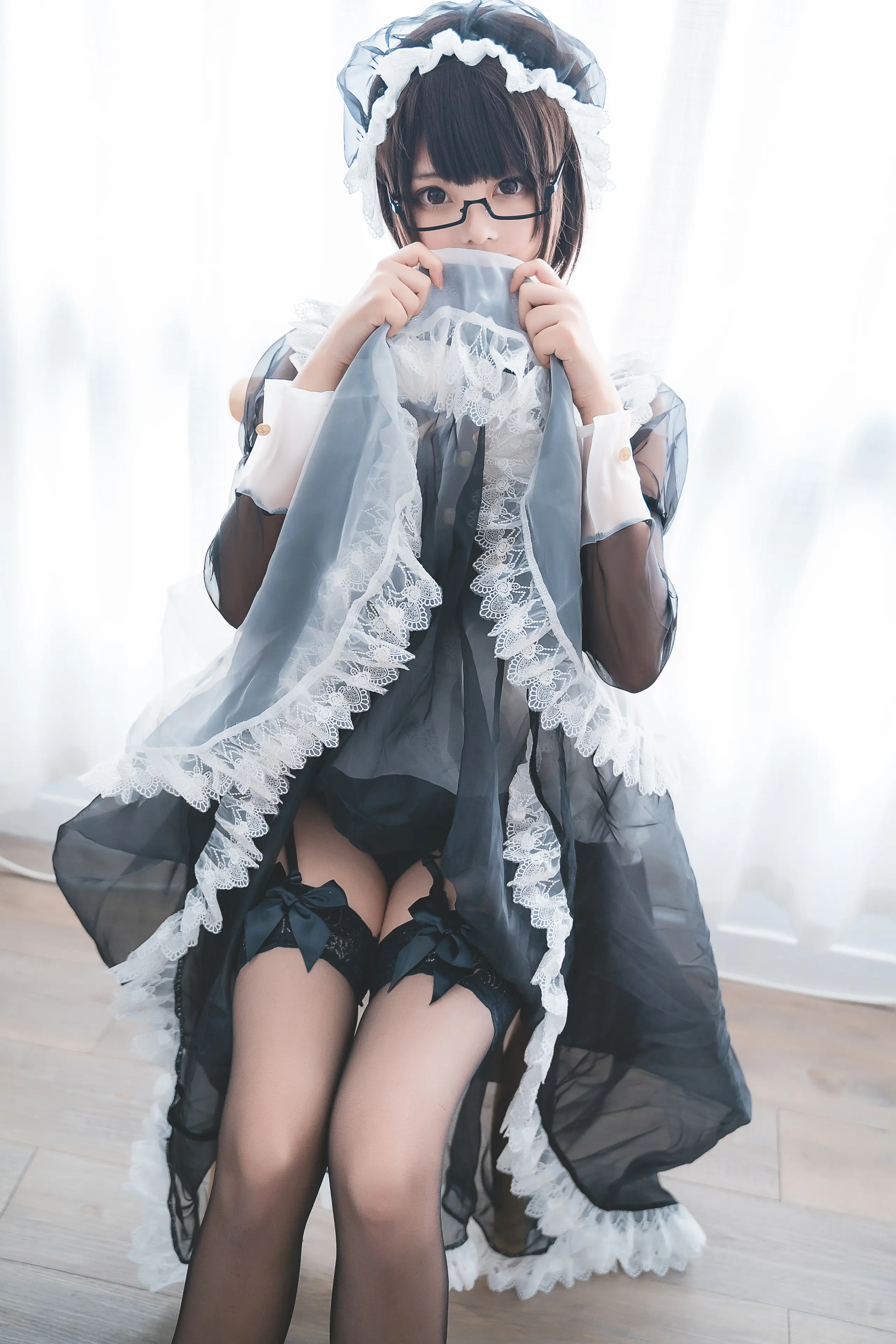 蜜汁猫裘 透明女仆 [30P]